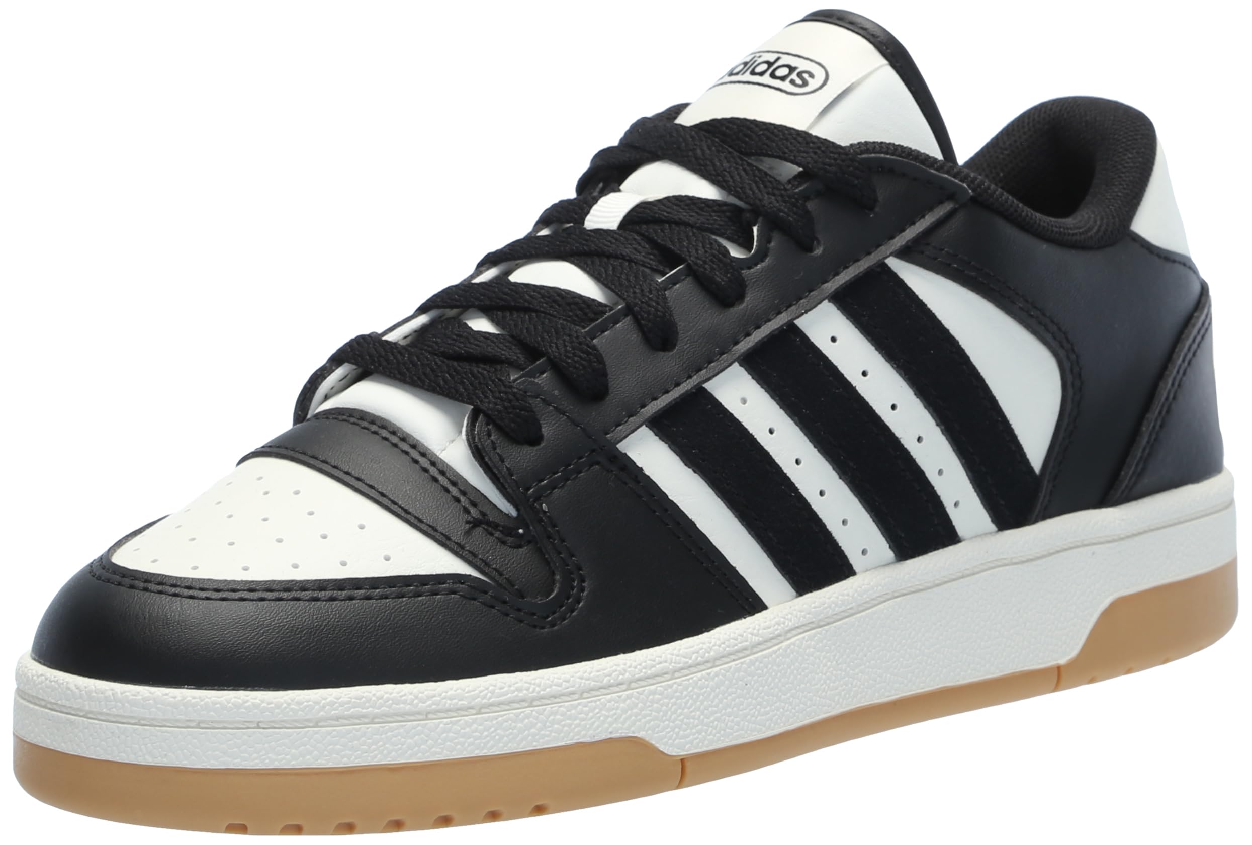 adidas Turnaround Basketball Sneaker Black/Black/Cloud White 3.5 US Unisex Little Kid