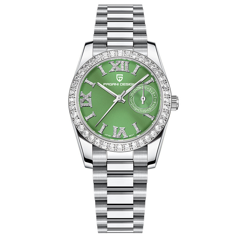 Women's Watch Stainless Steel Waterproof Watch (See size chart where applicable)