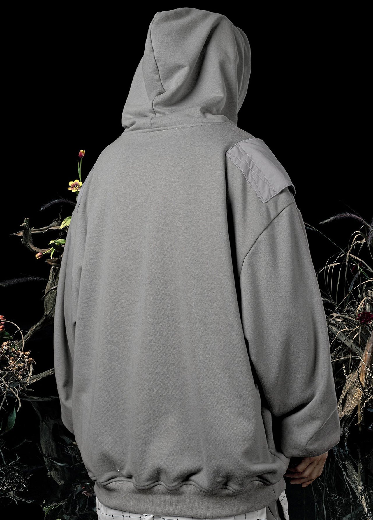 HiH29 Shadow Mixed Hoodie