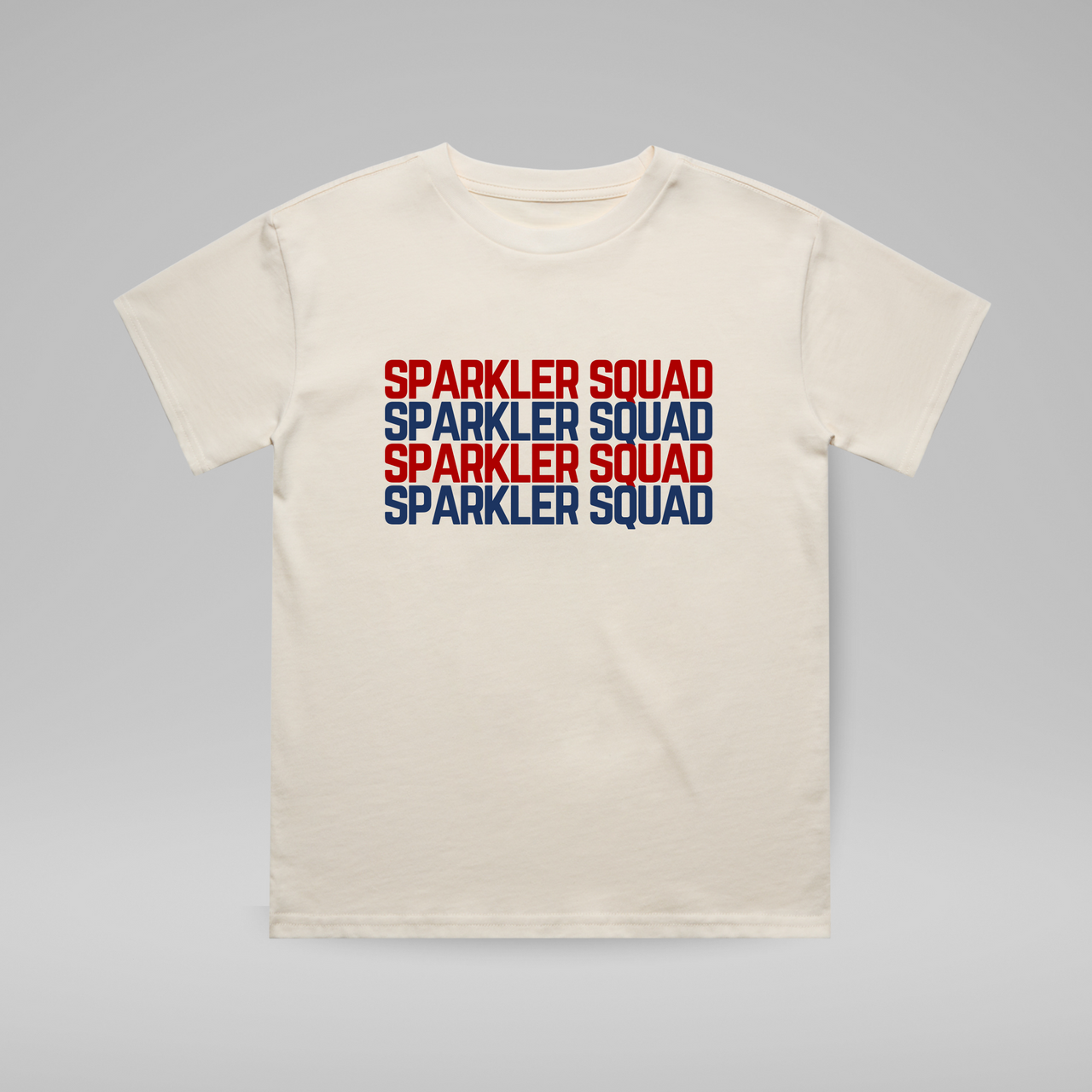 SPARKLER SQUAD TEE - VINTAGE CREAM