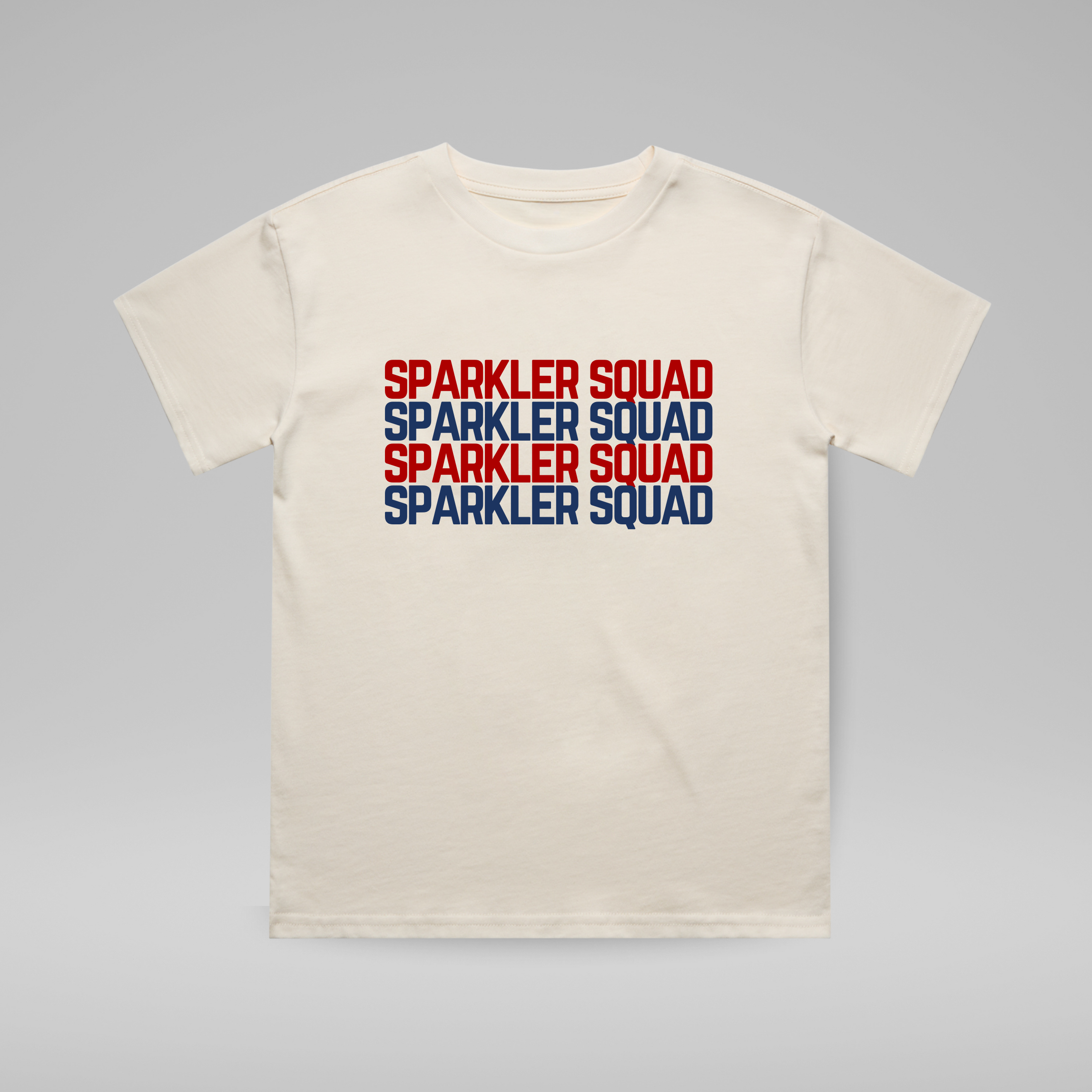 SPARKLER SQUAD TEE - VINTAGE CREAM