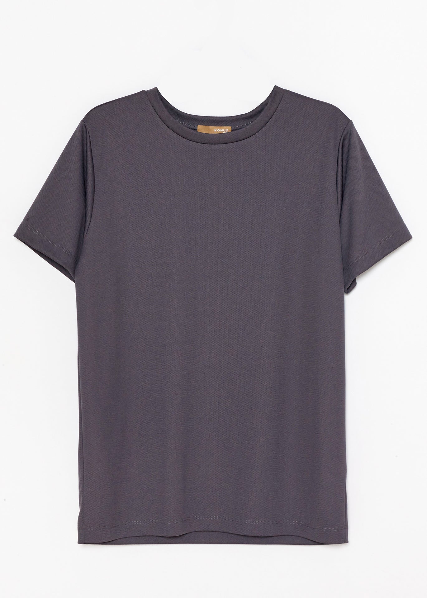 Konus Men's Eco Friendly Reolite Tech T-shirt in Grey