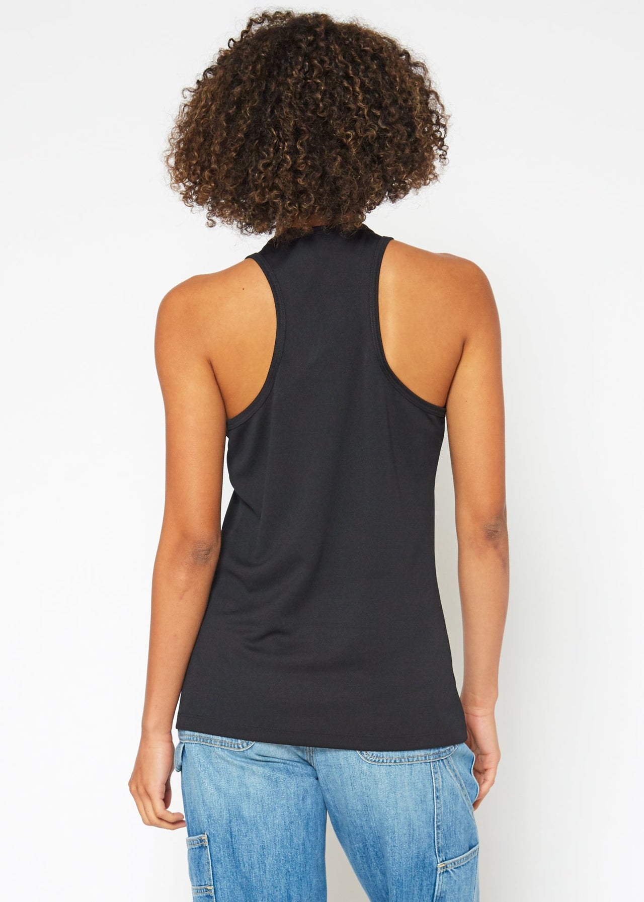 Women's Eco Friendly Reolite Tech Tank Top in Black