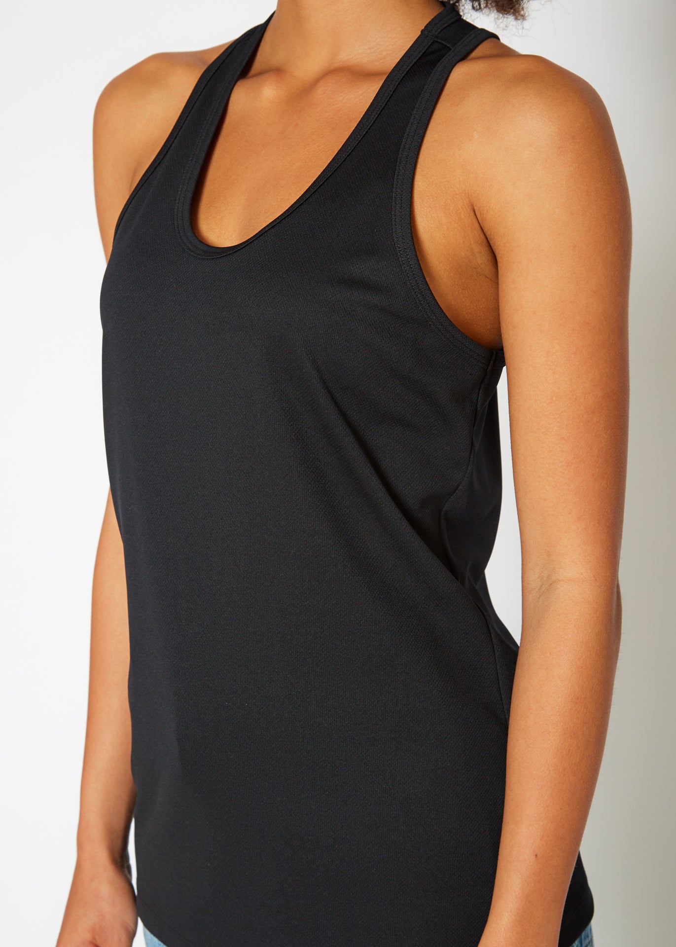 Women's Eco Friendly Reolite Tech Tank Top in Black