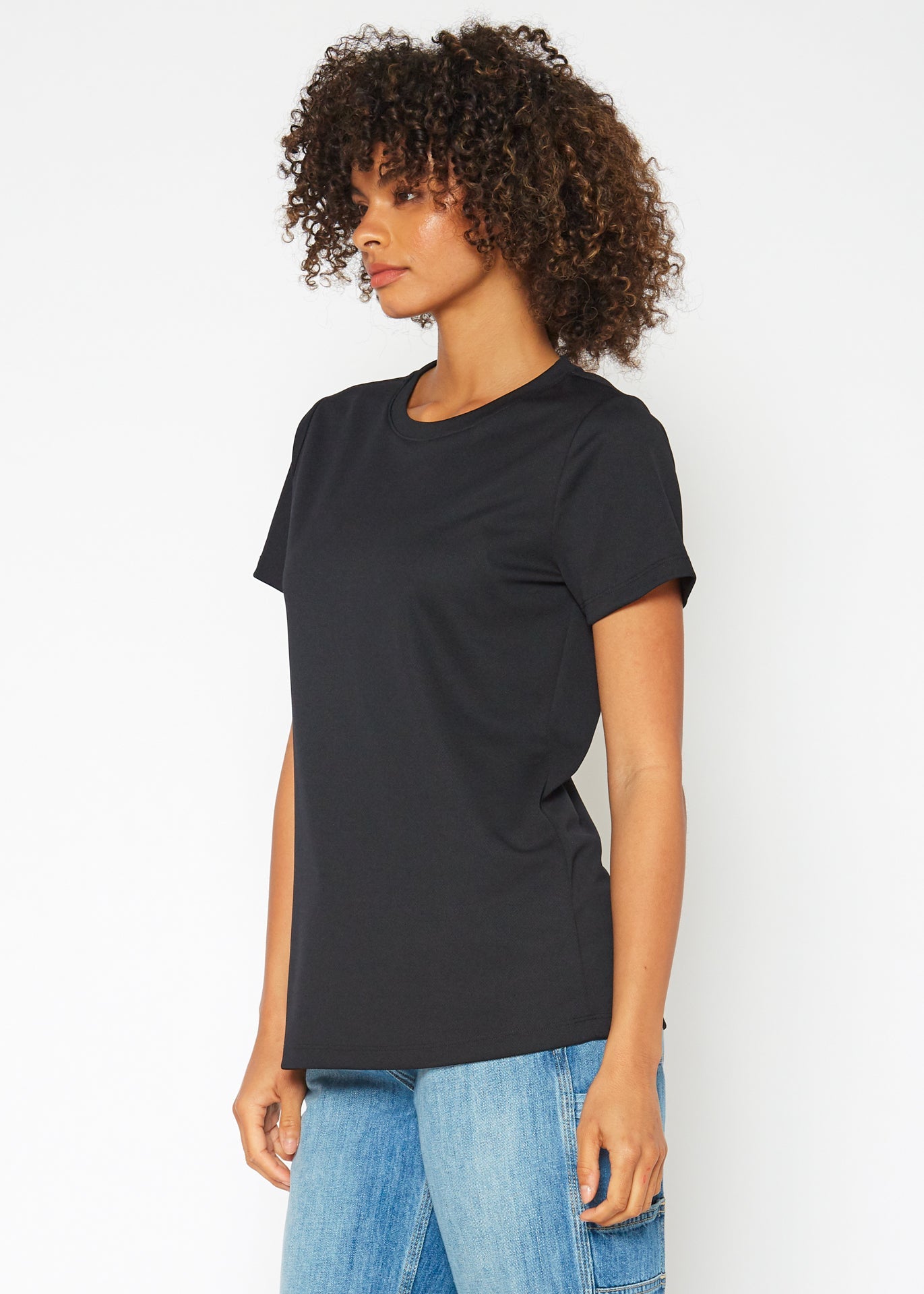 Women's Eco Friendly Reolite Tech T-shirt in Black