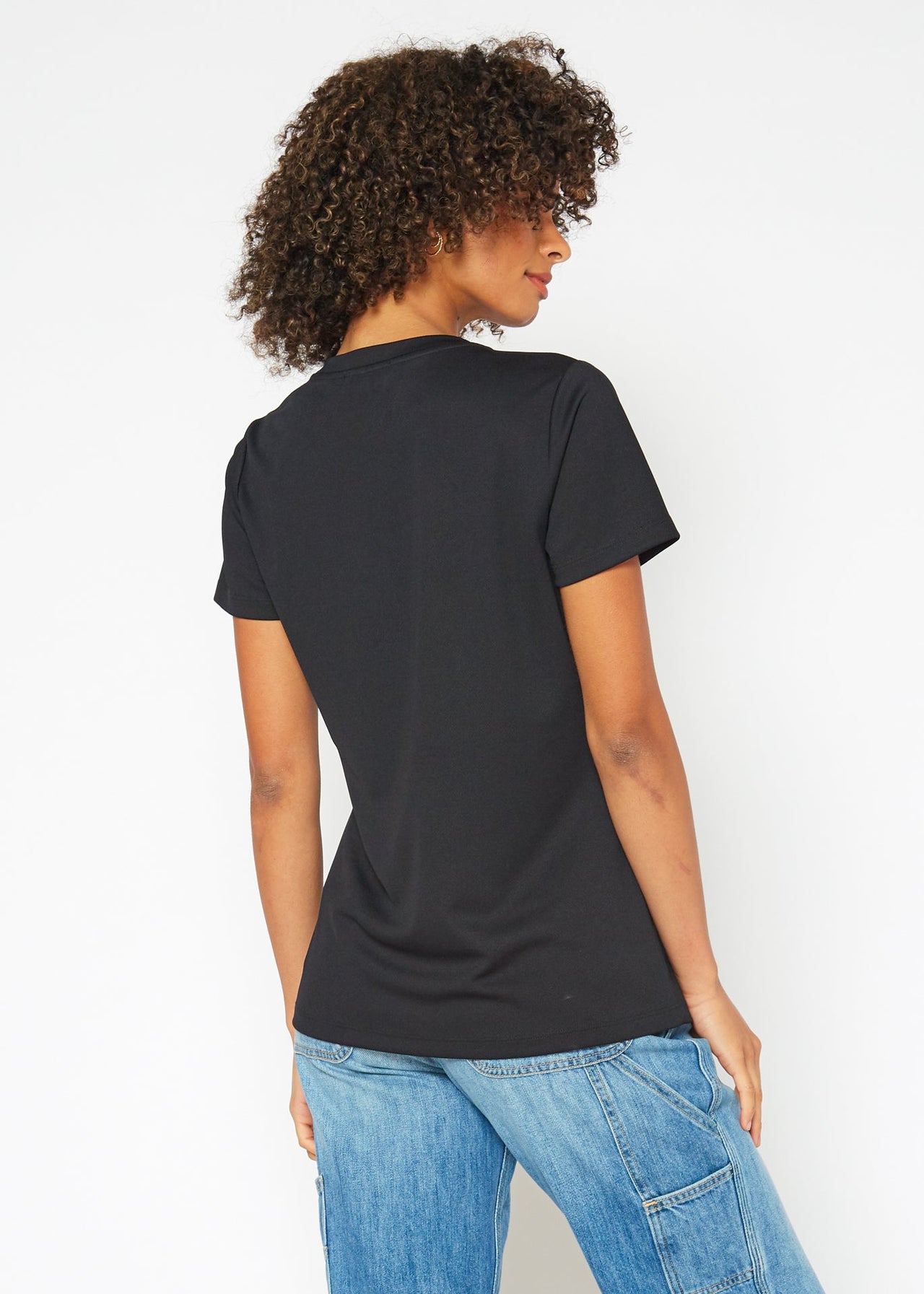 Women's Eco Friendly Reolite Tech T-shirt in Black