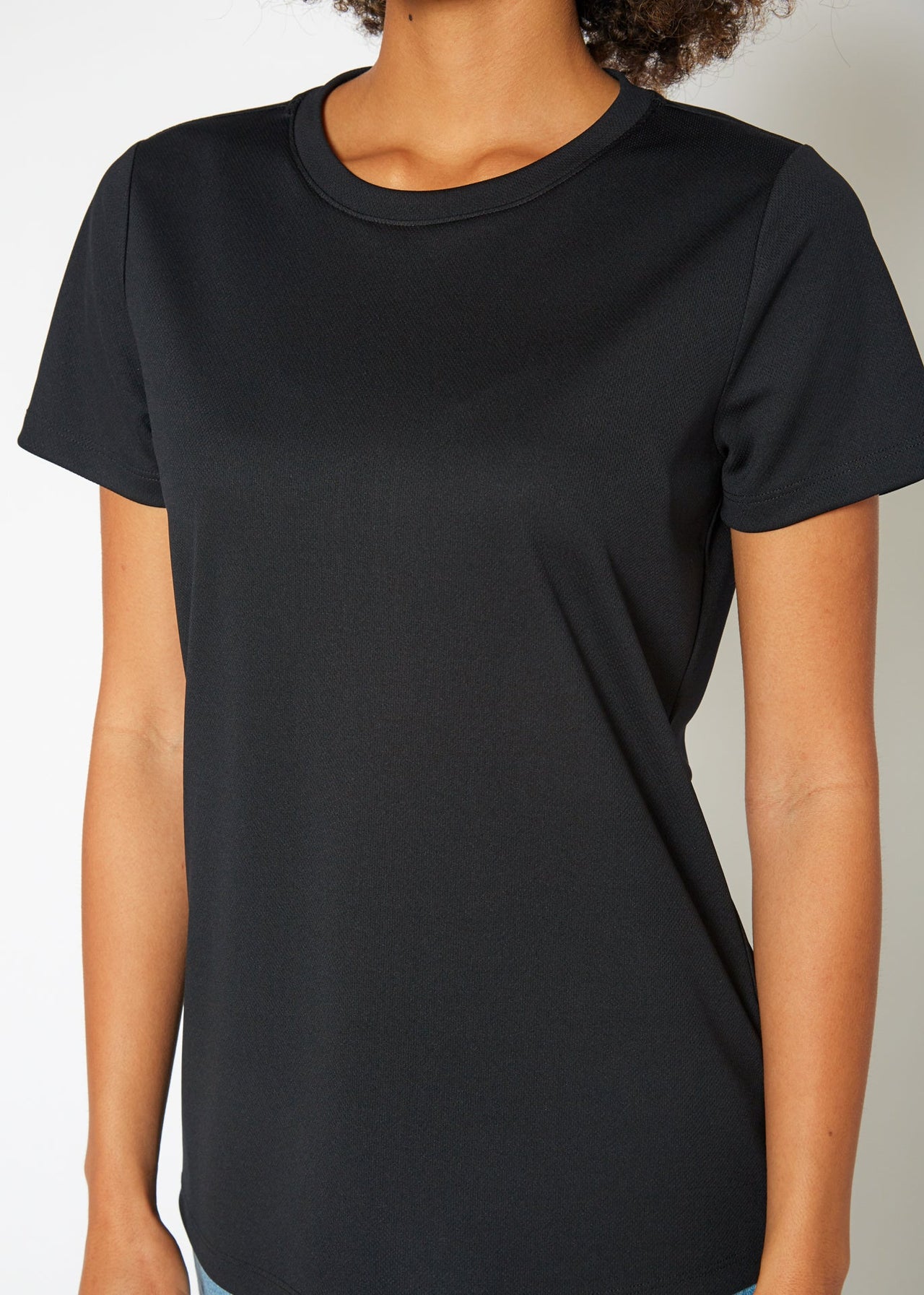 Women's Eco Friendly Reolite Tech T-shirt in Black