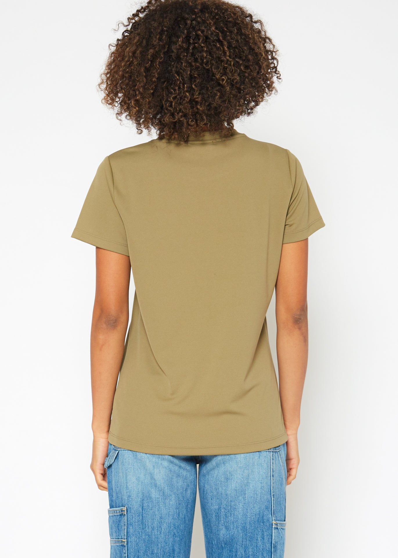 Women's Eco Friendly Reolite Tech T-shirt in Khaki