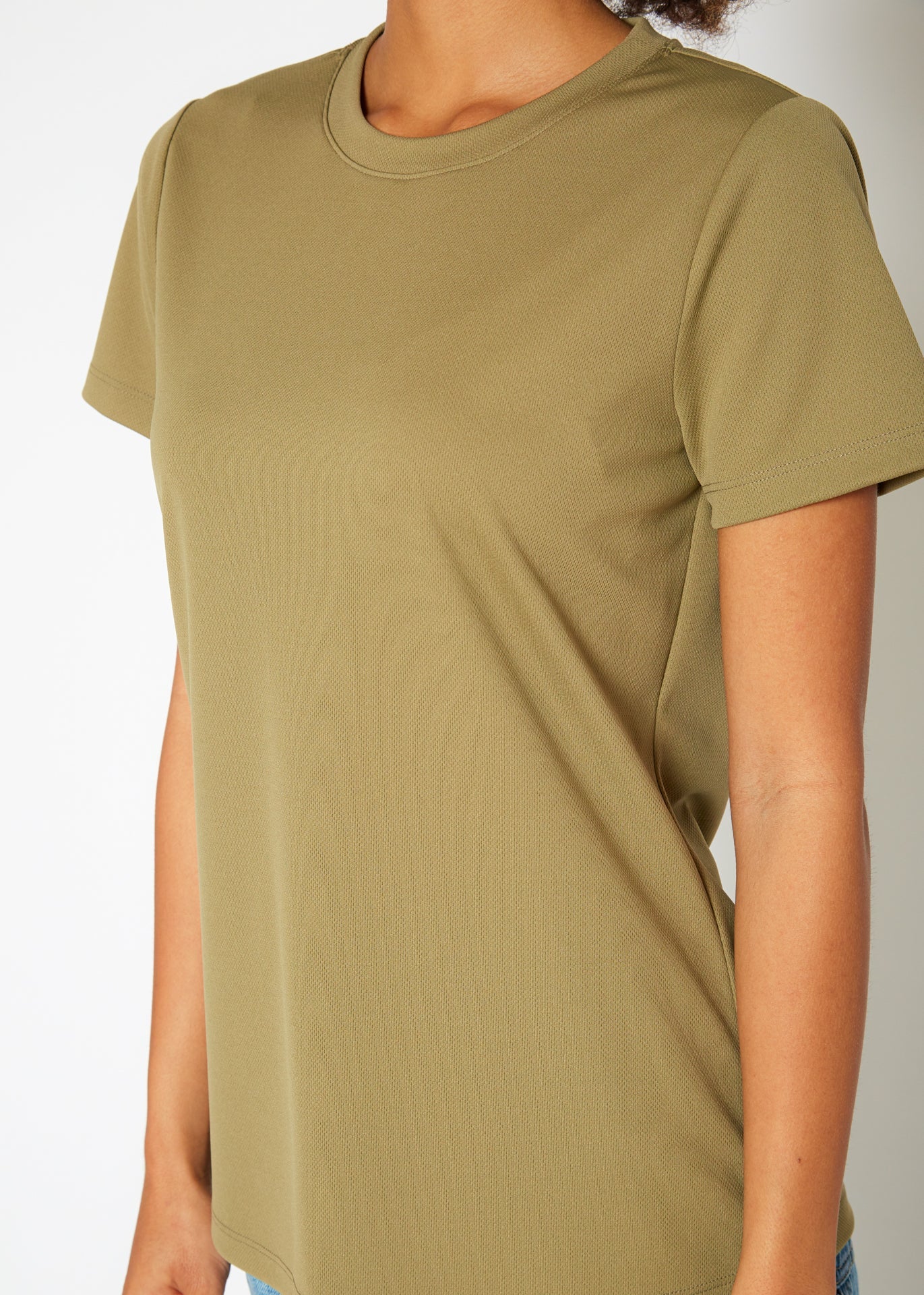 Women's Eco Friendly Reolite Tech T-shirt in Khaki