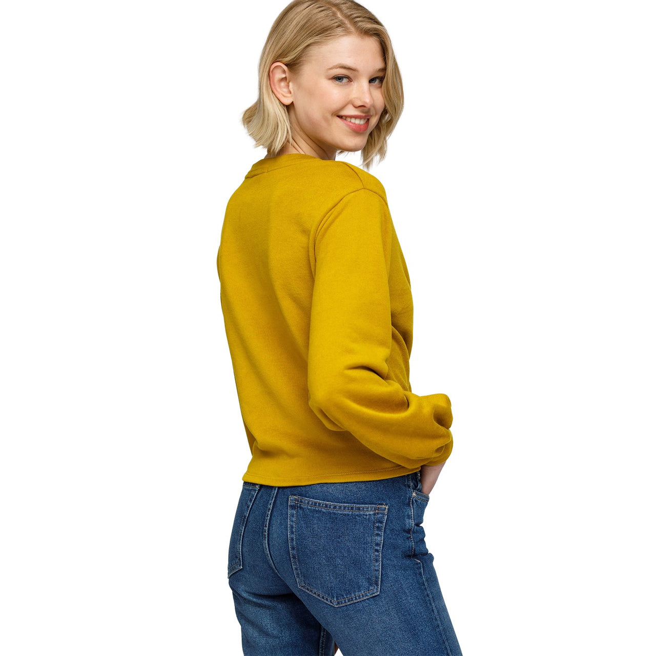 Women's V-Neck Wrap Front Sweatshirt