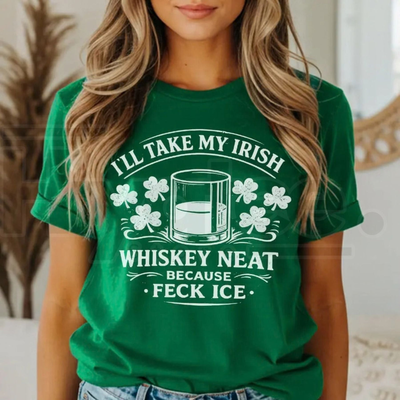 Abolish ICE St. Patrick's Day T-Shirt – Funny Irish Whiskey Neat Feck ICE Tee