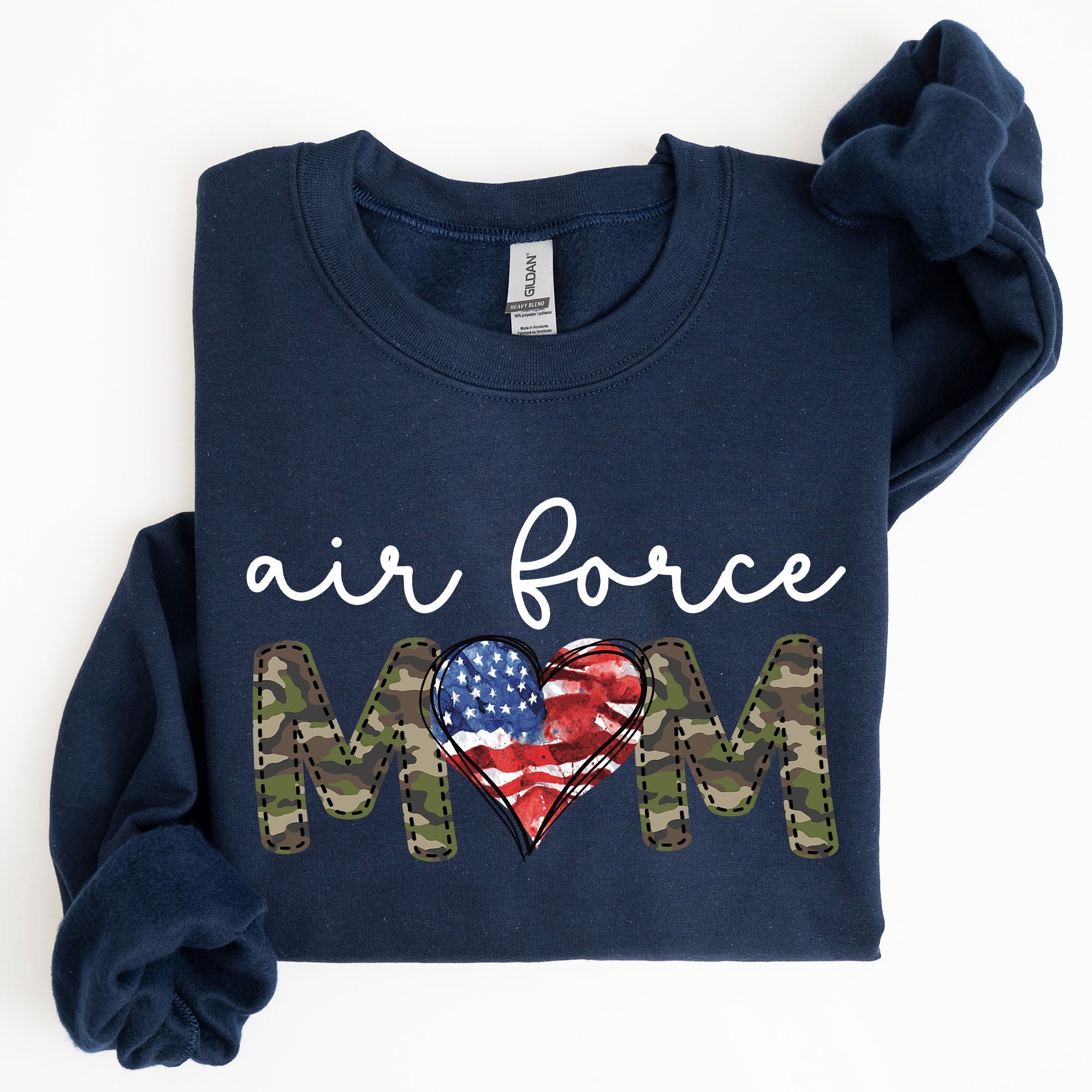 Air Force Mom Military Armed Forces Mother's Day Pride And Honor For Heroes Sweatshirt