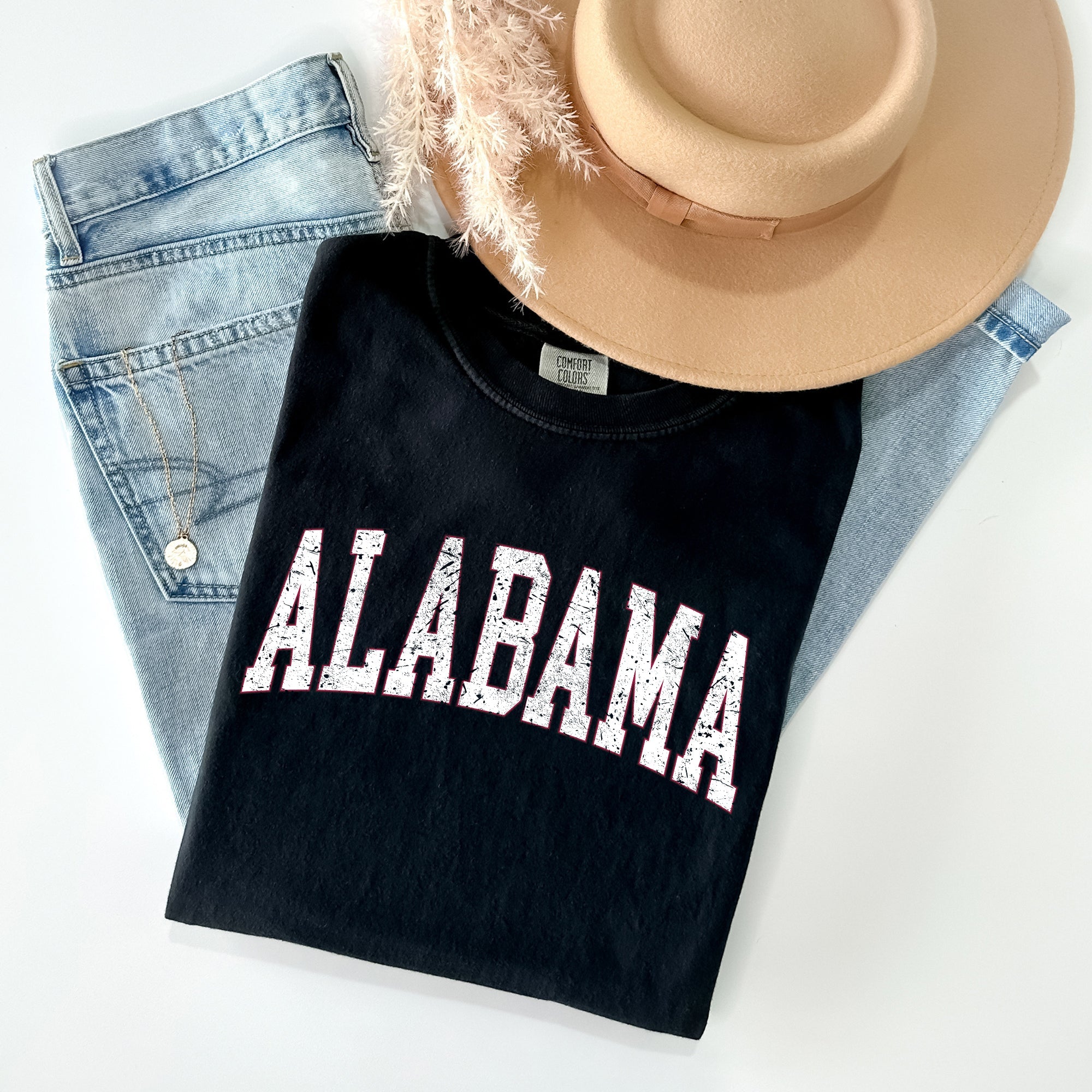 Alabama Football Game Day Tailgate Party Southern Pride State University Comfort Colors Tee