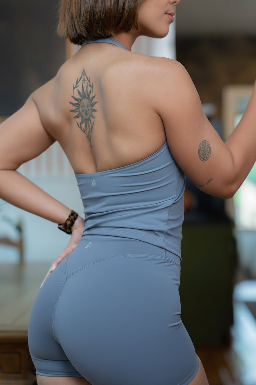 BRUSHED commit halter tank