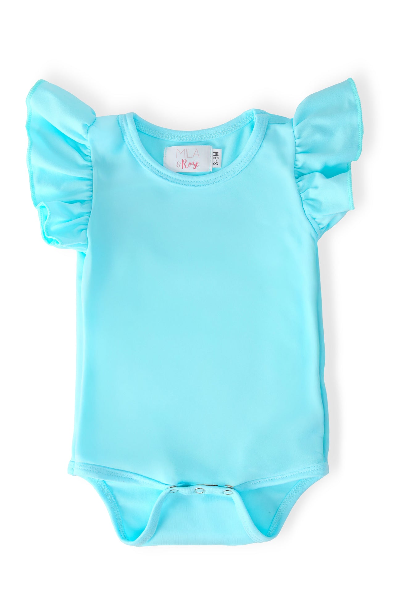 Aqua S/S Flutter Bodysuit