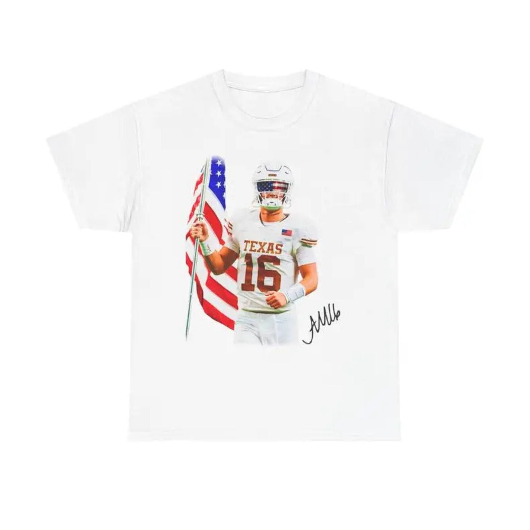 Arch Manning USA T-Shirt - Patriotic Football Fan Tee, Unisex Sports Apparel