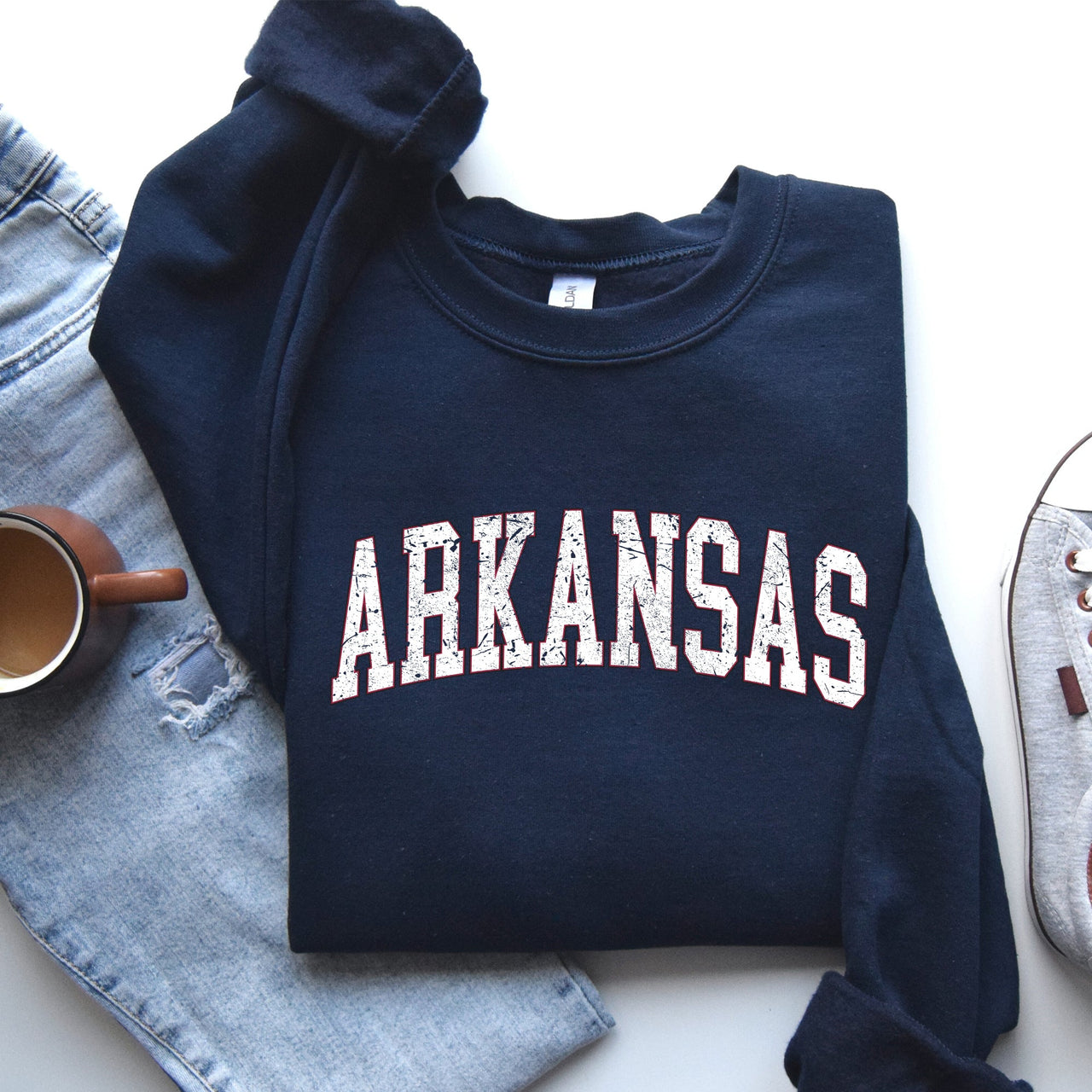 Arkansas Football Game Day Tailgate Party University Spirit State Pride Sweatshirt