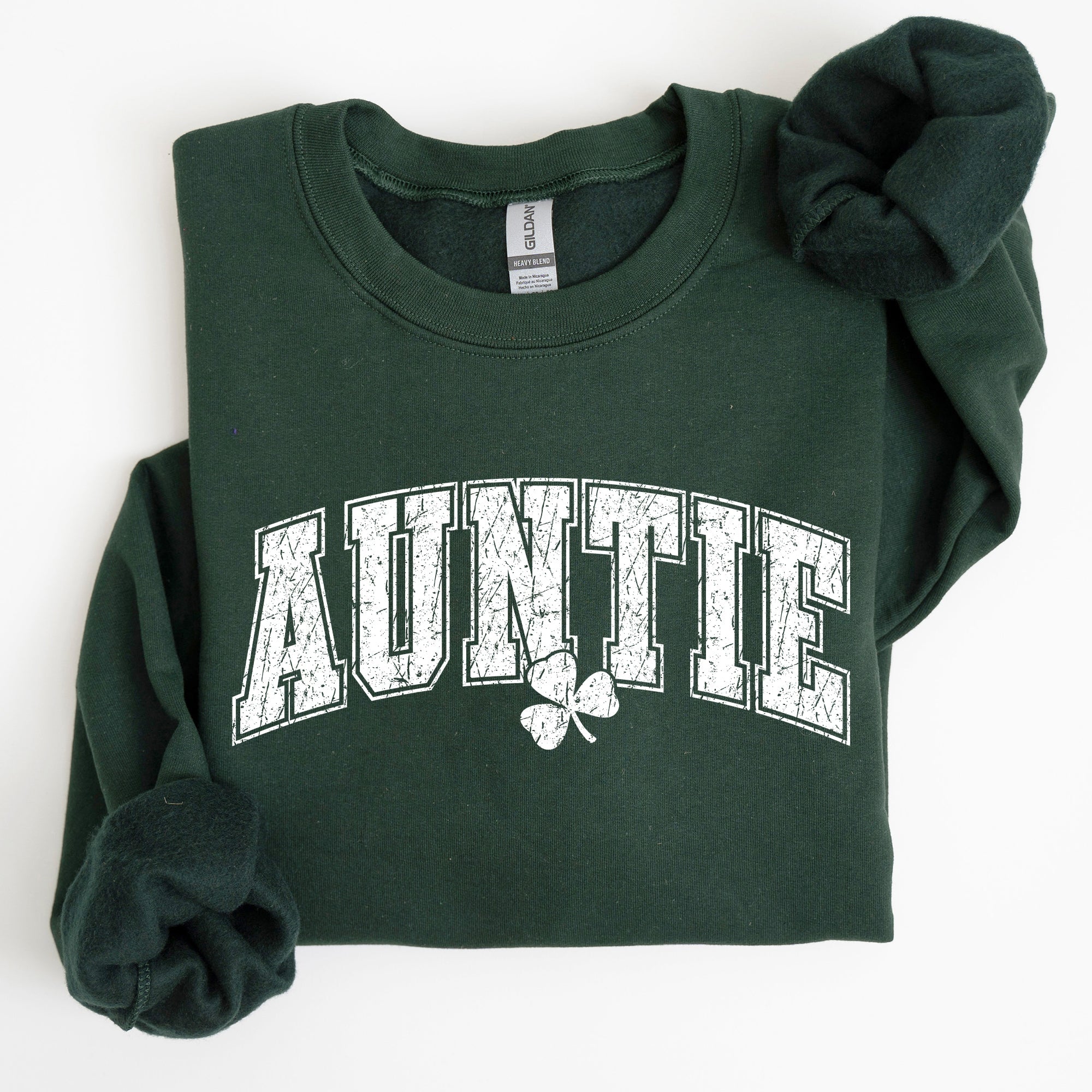 Auntie St Patrick's Day Shamrock Auntie St Patrick's Day Shamrock Auntie St Patrick's Day Shamrock Sweatshirt
