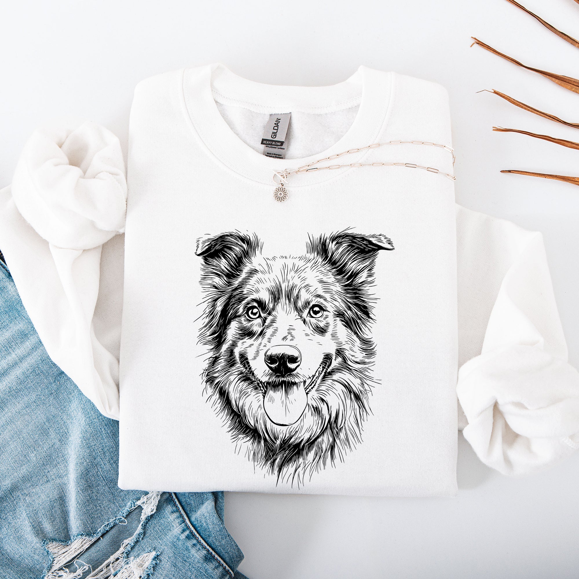 Premium Quality Australian Shepherd Dog Breed Lover Exclusive Graphic Sweatshirt