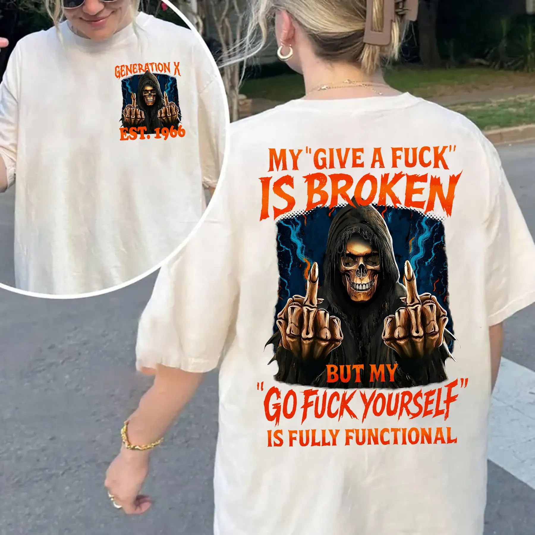 Badass Generation X T-shirt - Gen X 