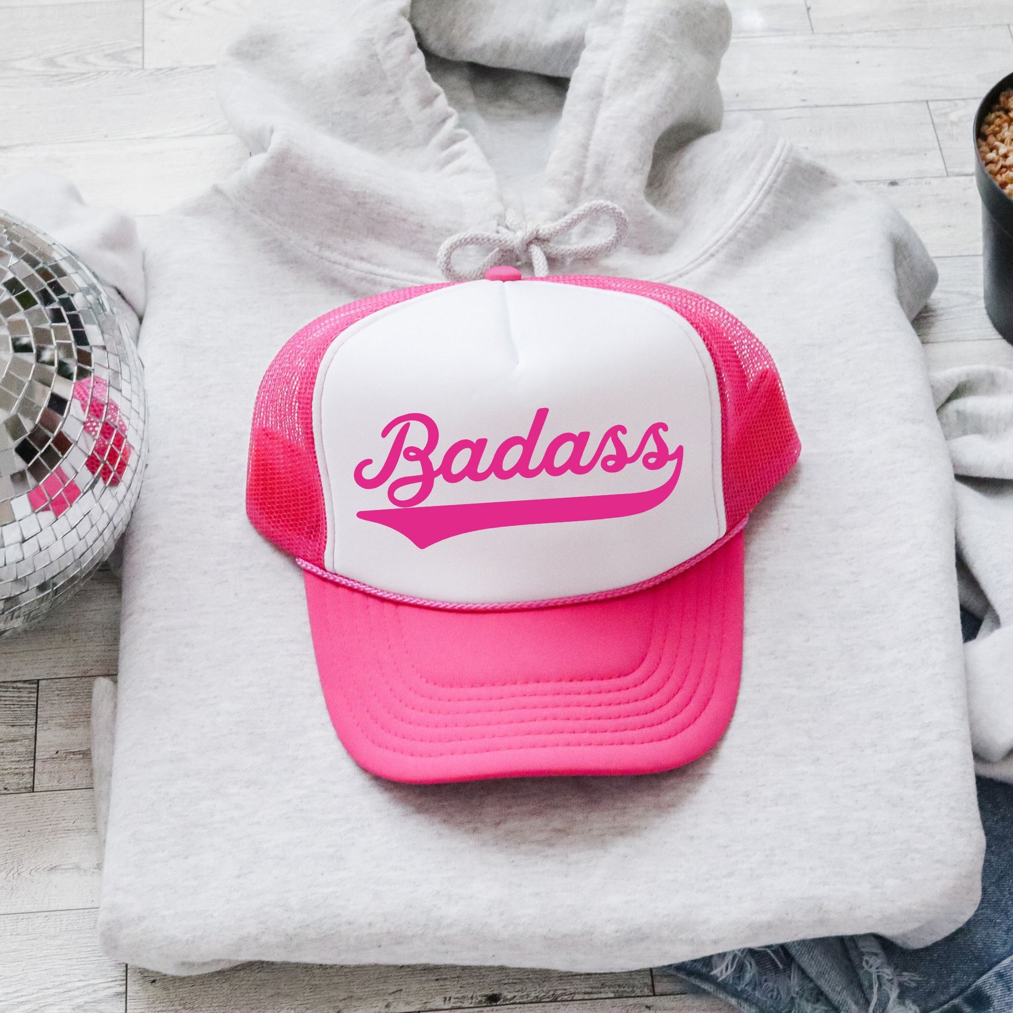 Badass, Sassy, Funny Trucker Hat
