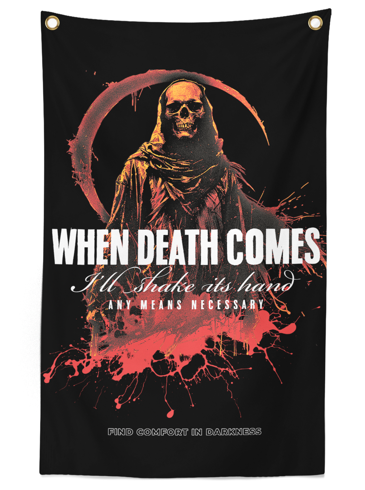 When Death Comes Banner