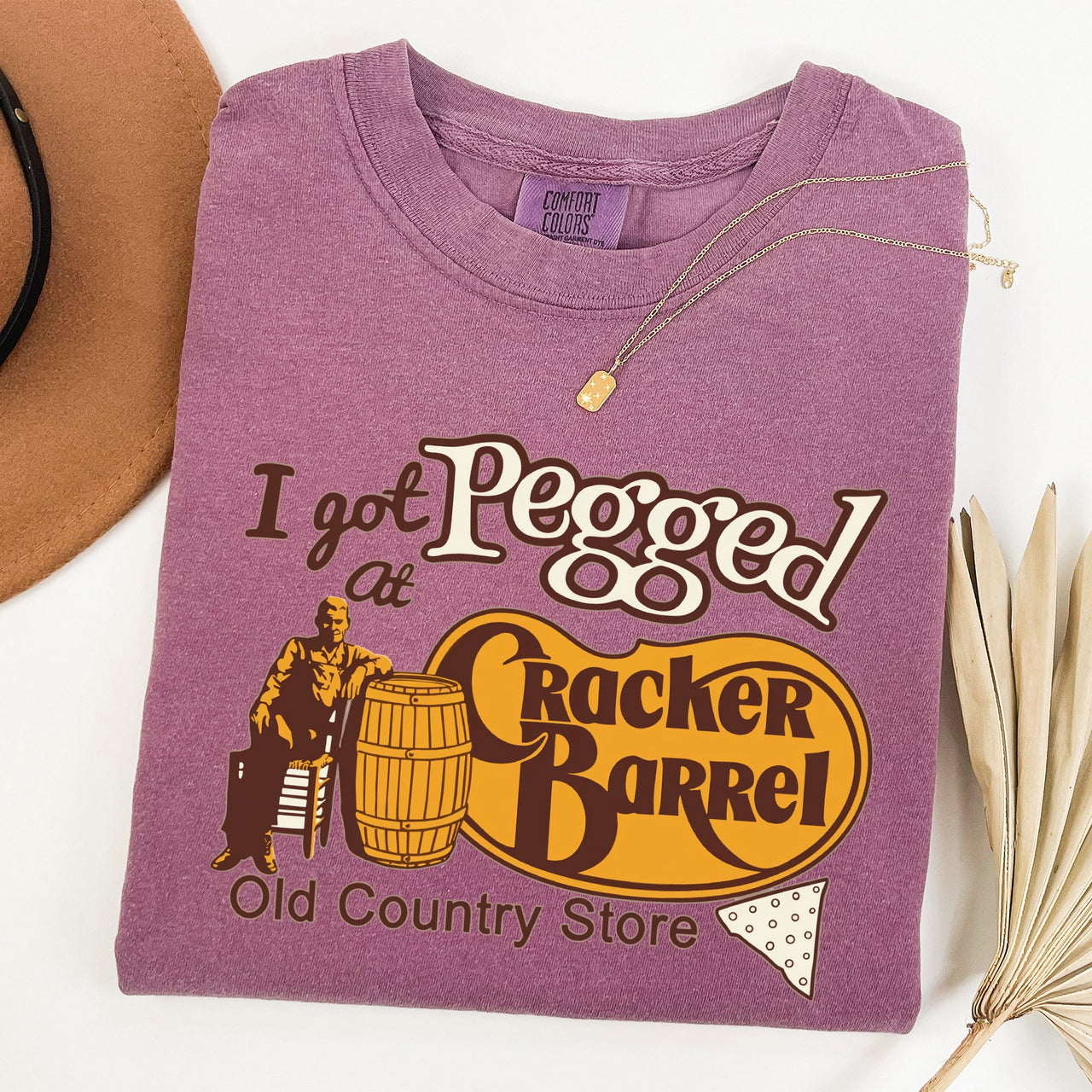I Got Pegged At Cracker Barrel Hilarious Statement For Adults Who Appreciate Irreverent Bar Humor Comfort Colors Tee