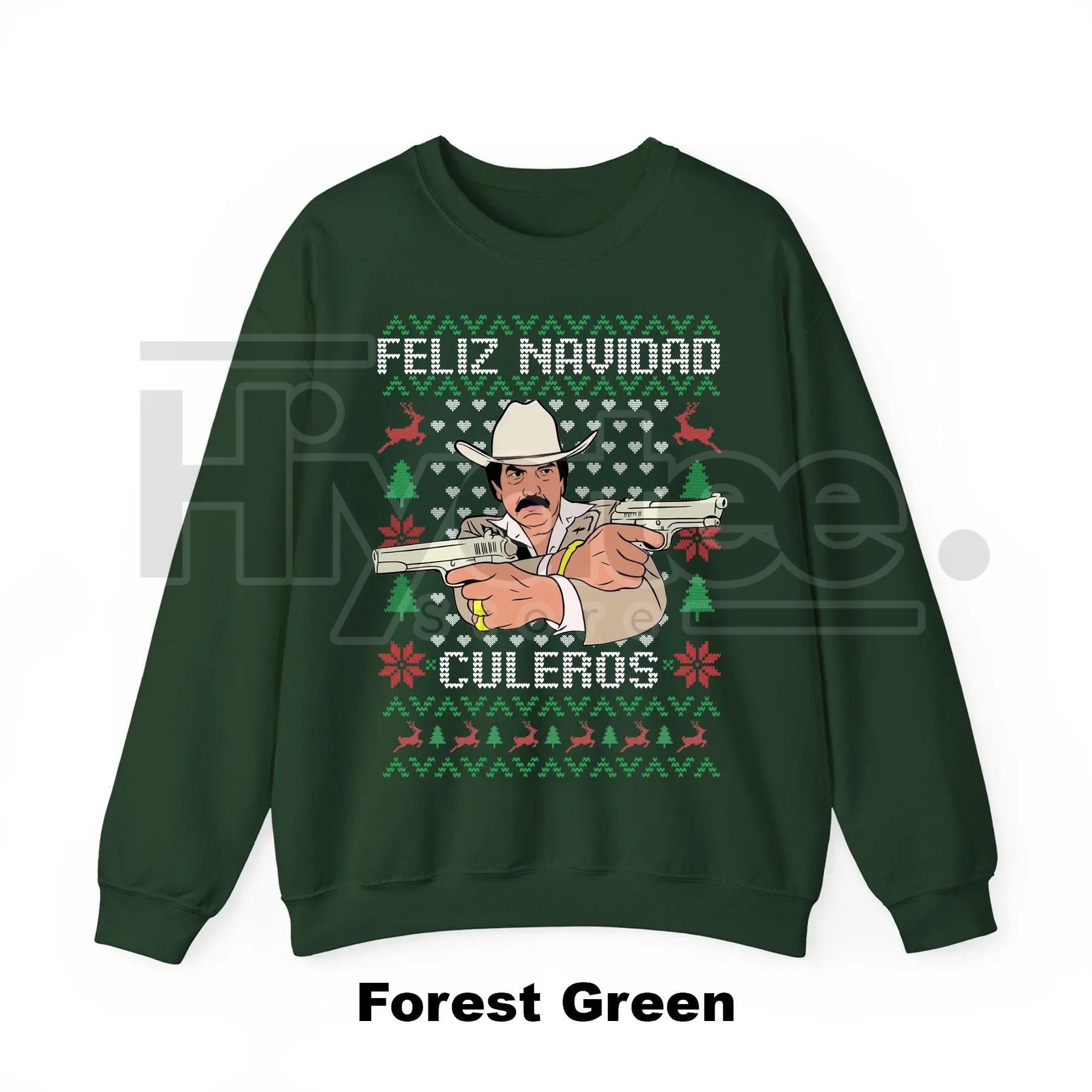 Beto El Mero León del Corrido Quintanilla Ugly Christmas Sweater: Funny Navidad Ugly Christmas Jumper, Mexican Music Fan Gift