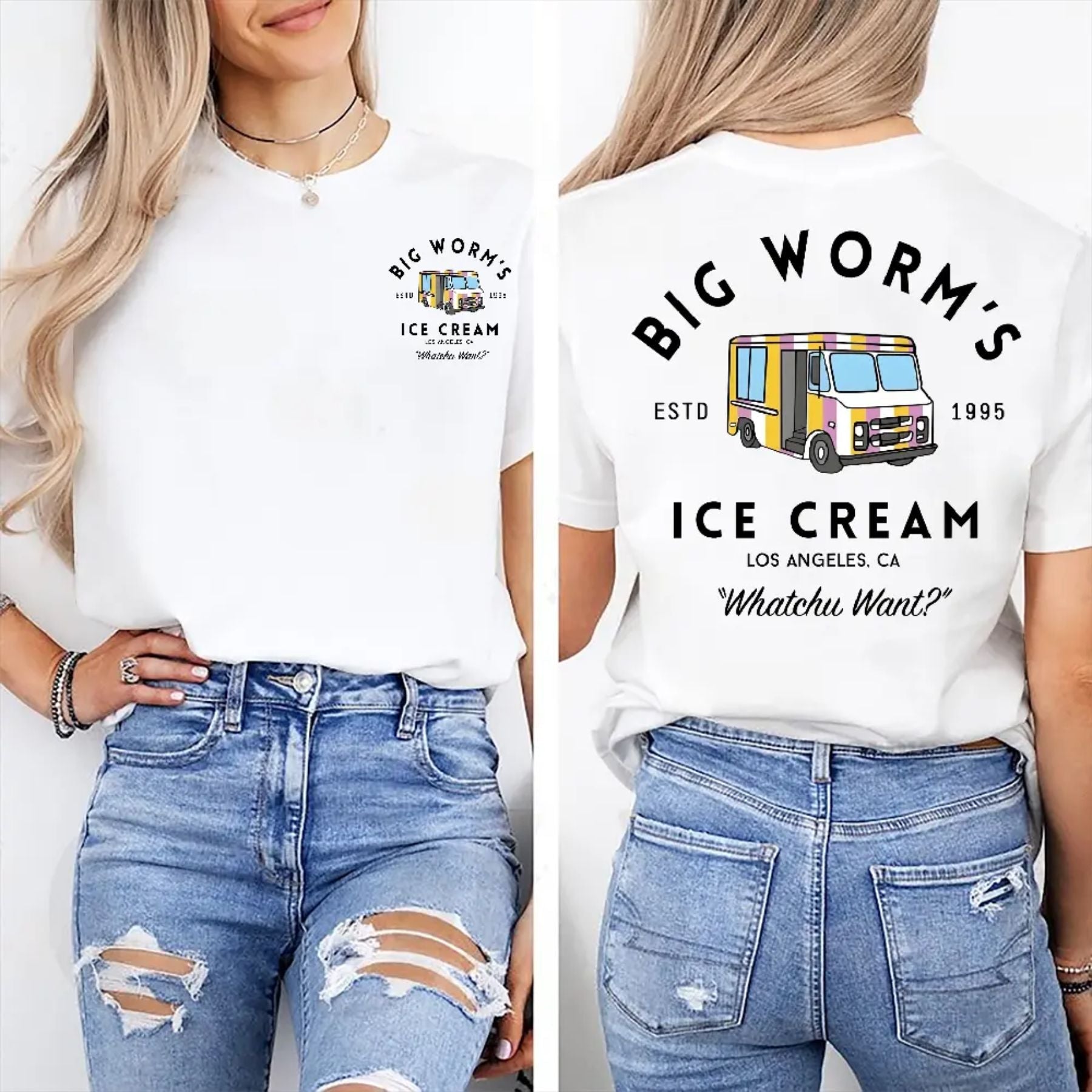 Big Worm's Ice Cream T-Shirt - 