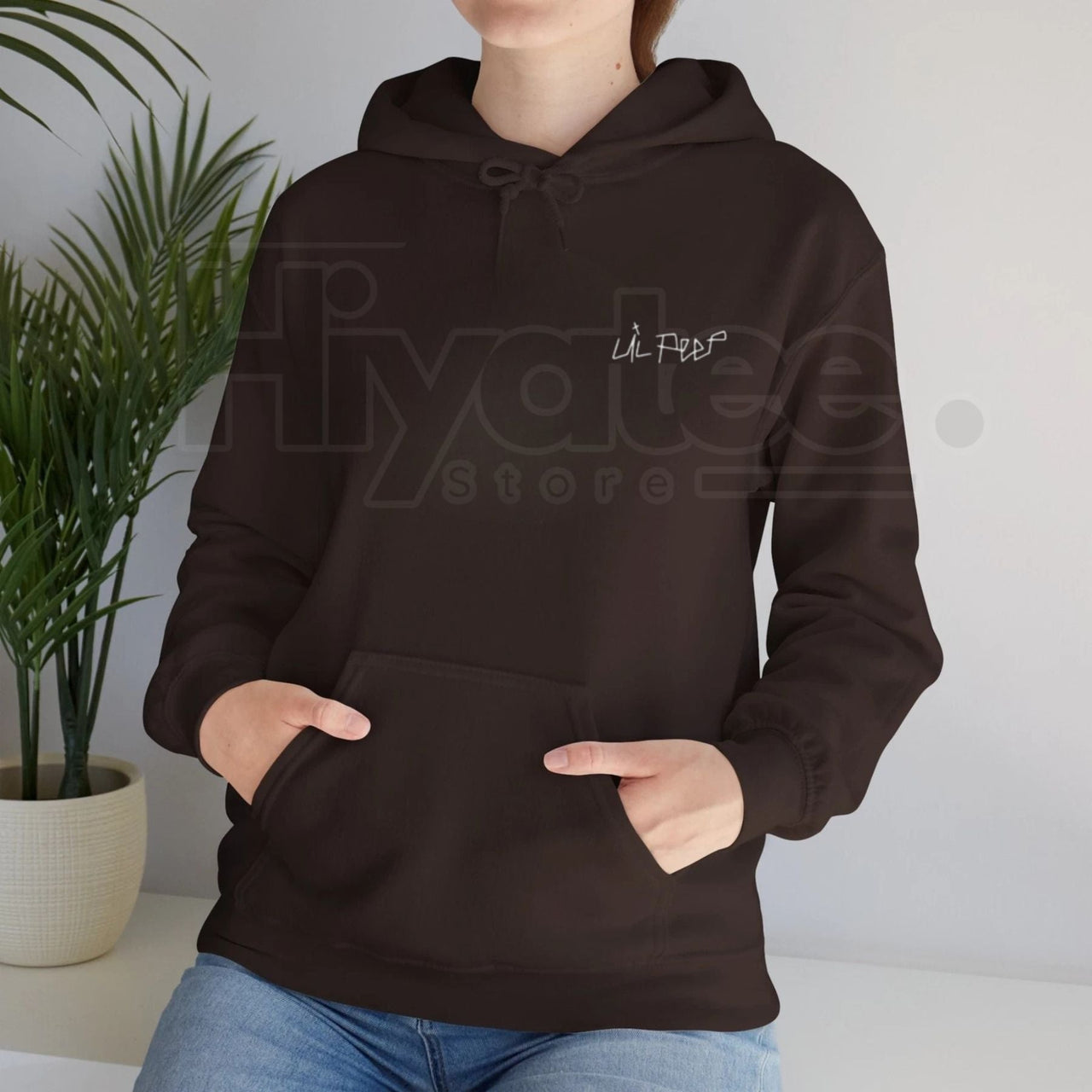 Black Lil Peep 'Come Over When You're Sober' Hoodie – Emo Rap Graphic Pullover, Oversized Vintage Hip-Hop Style Top