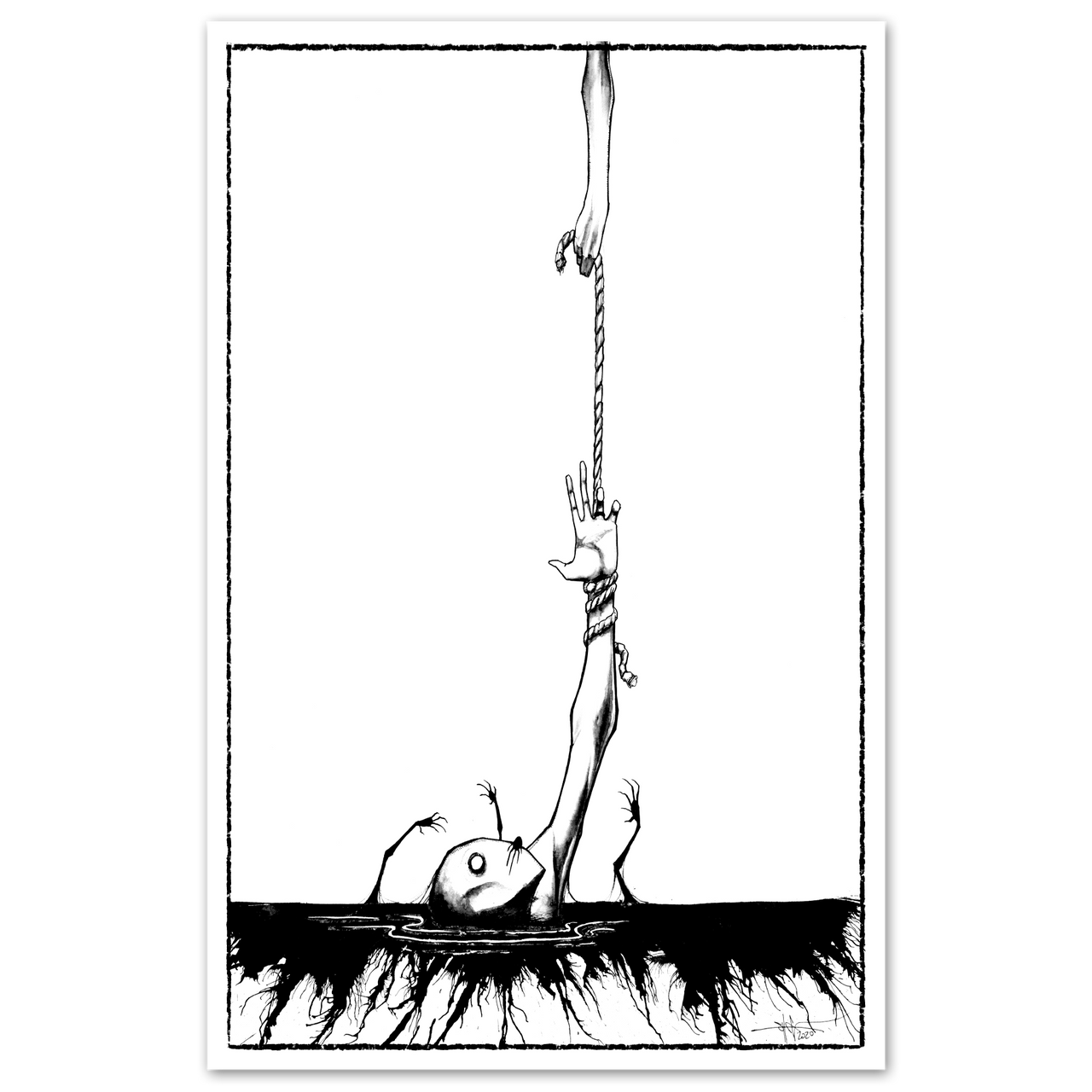 By a Thread Print