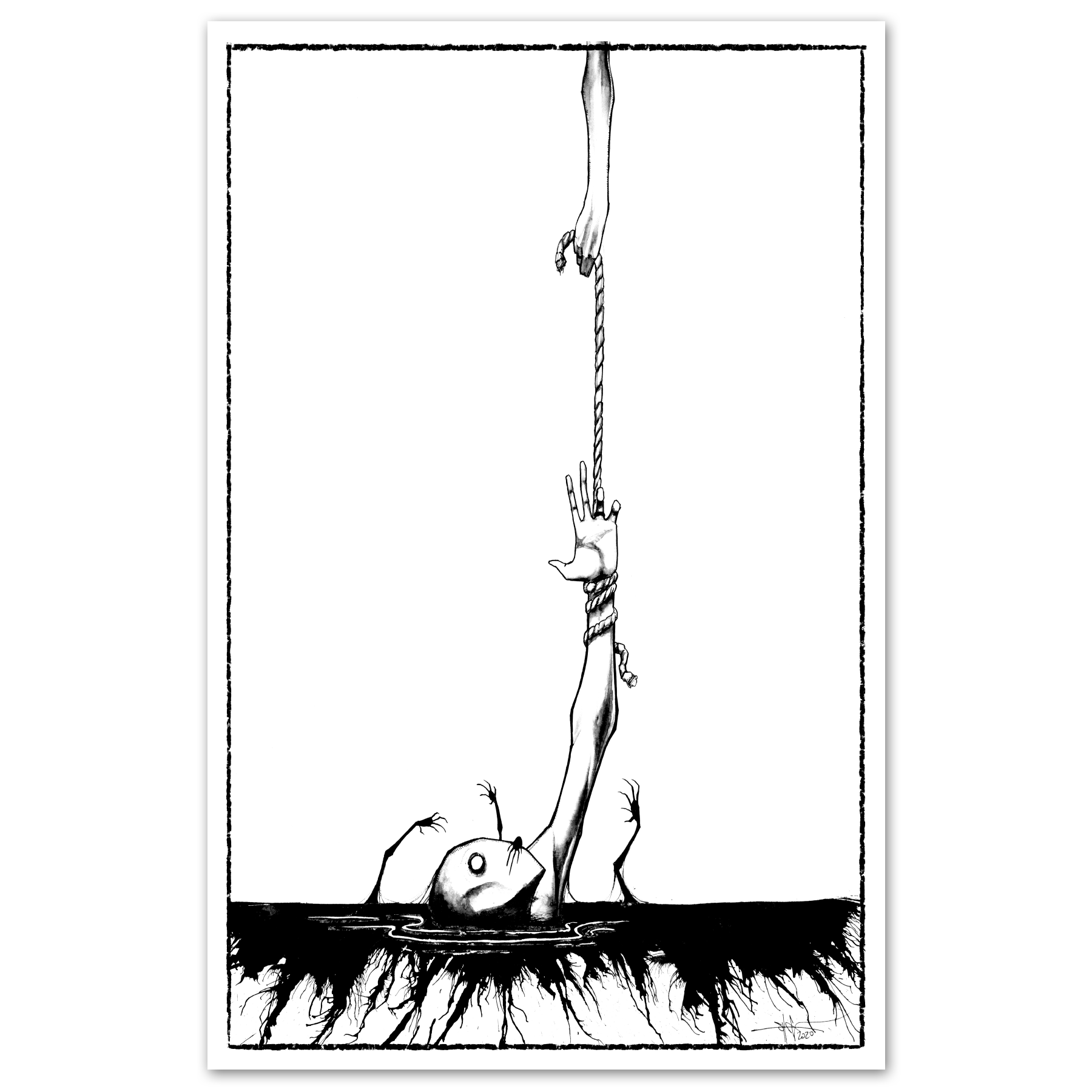 By a Thread Print