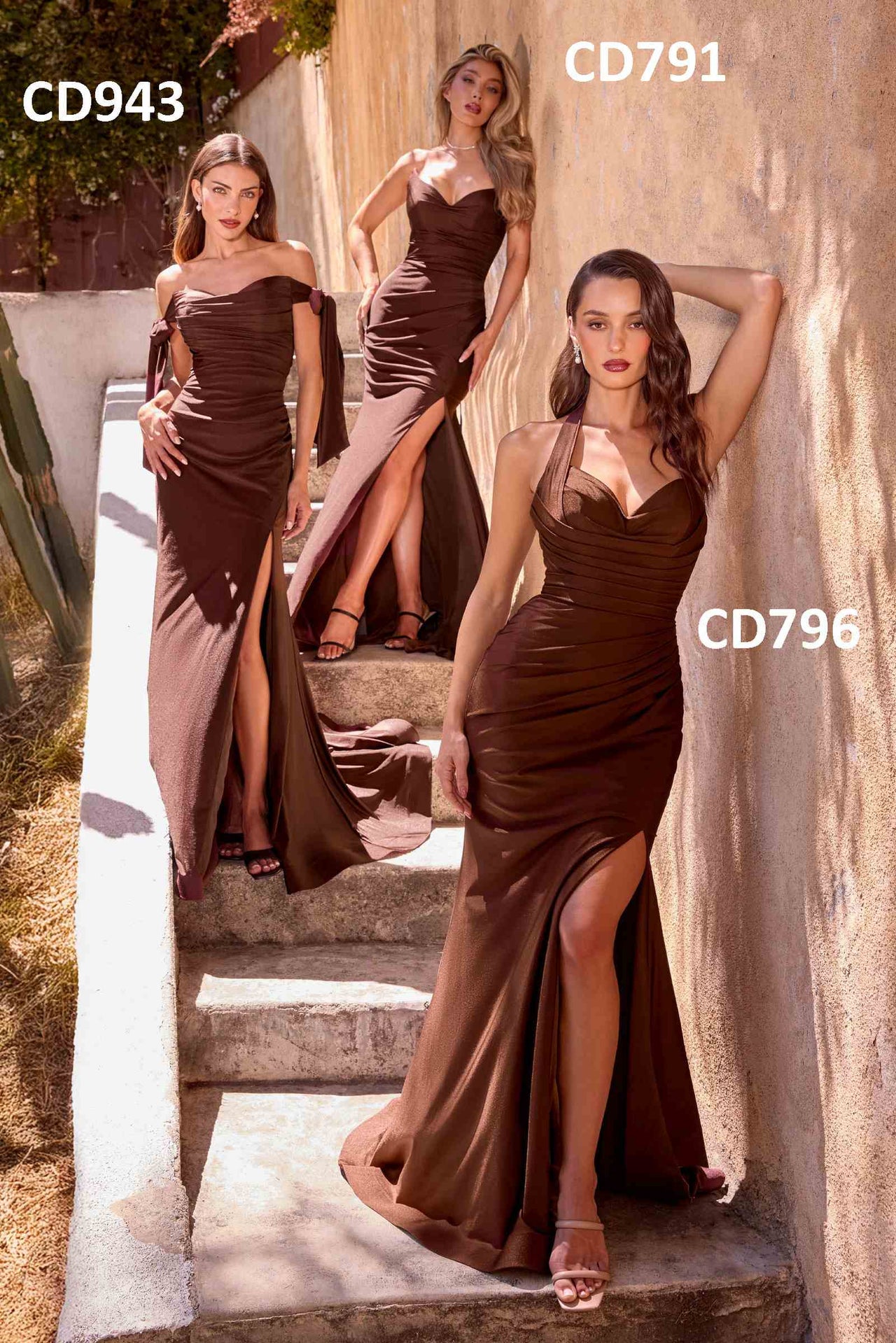 Cinderella Divine CD943 Long Fitted Stretch Jersey Formal Dress Off Shoulder