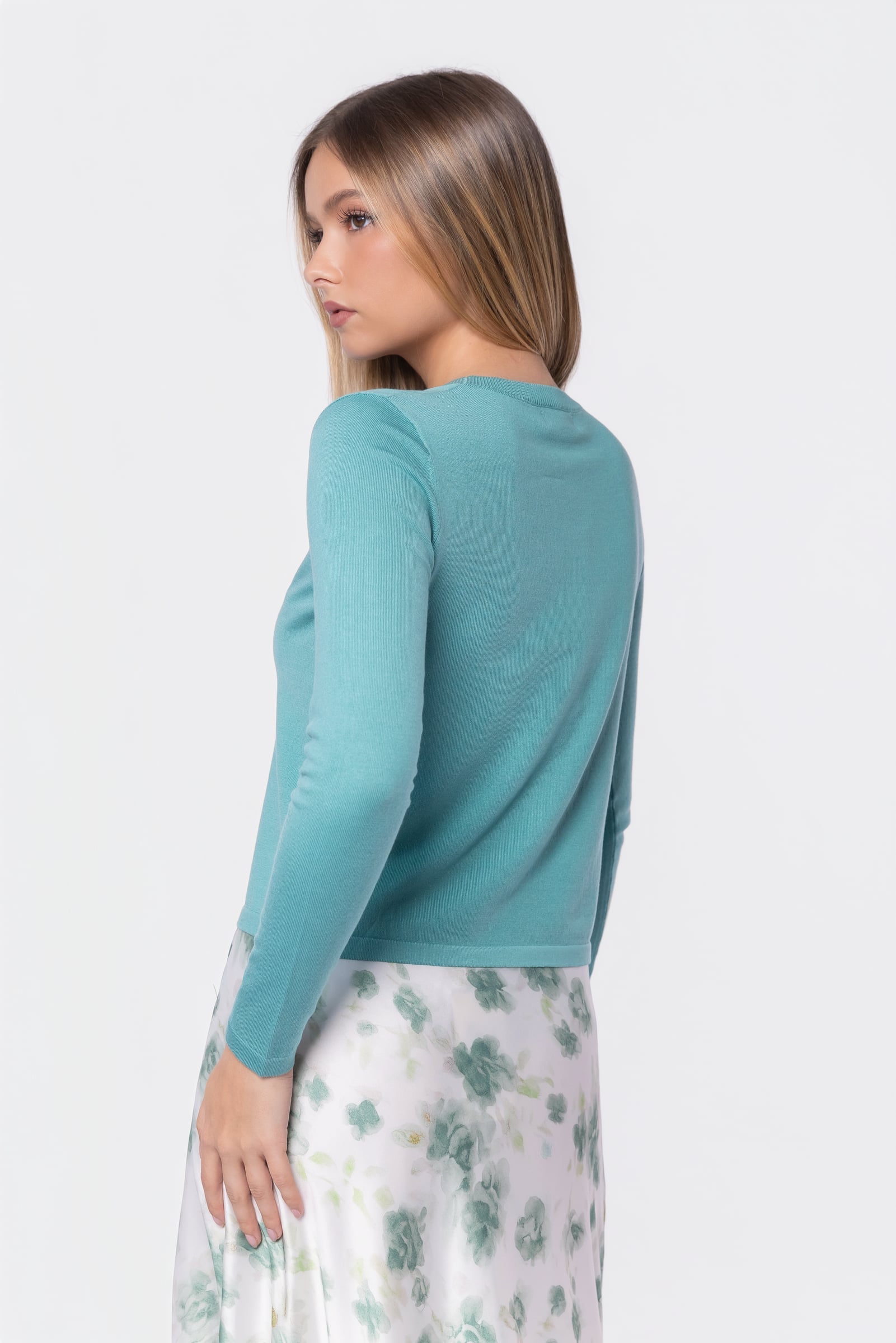 Ingrid Top (Light Teal Green)