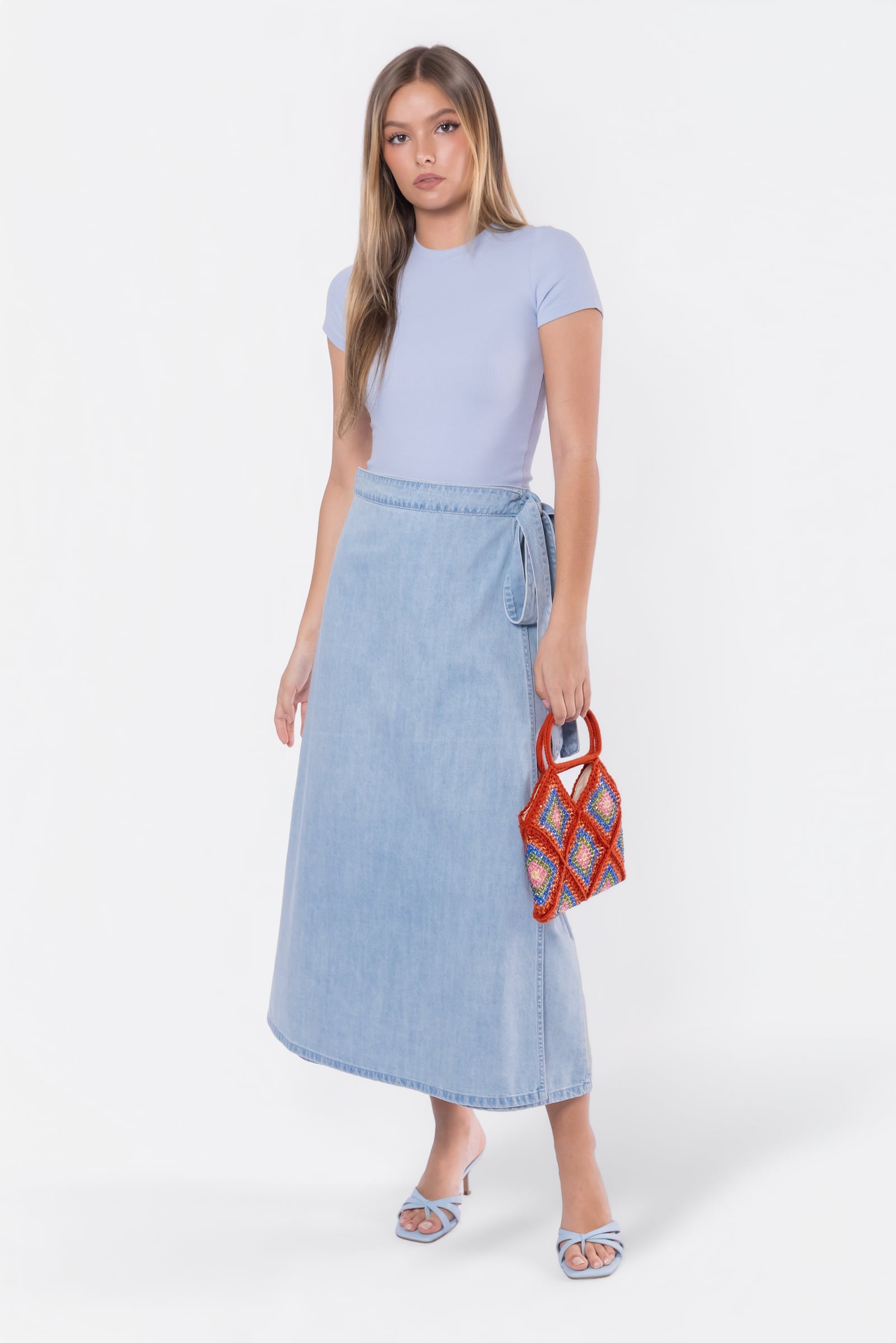 Sydney Skirt (Light Blue)