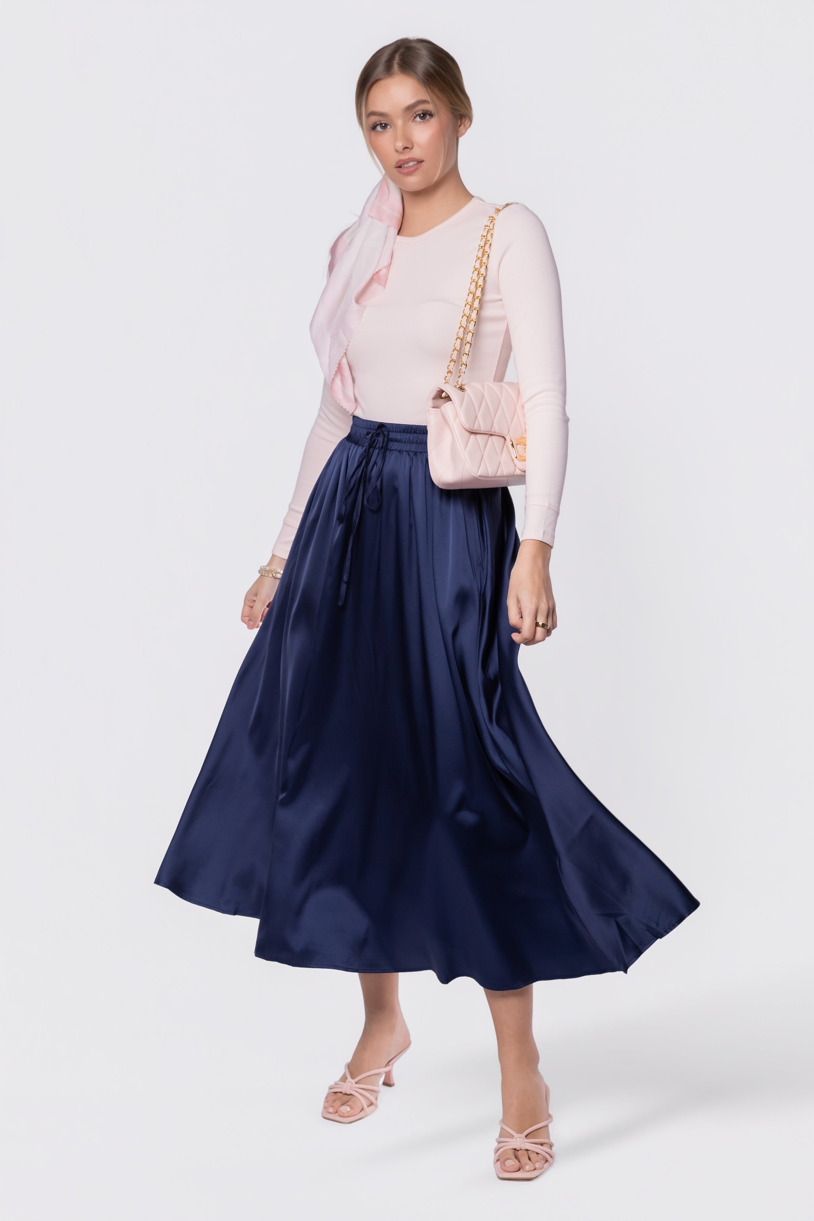 Rita Skirt (Navy)