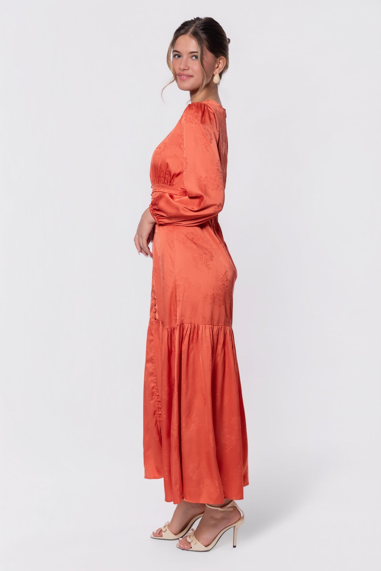 Valentina Dress (Orange)