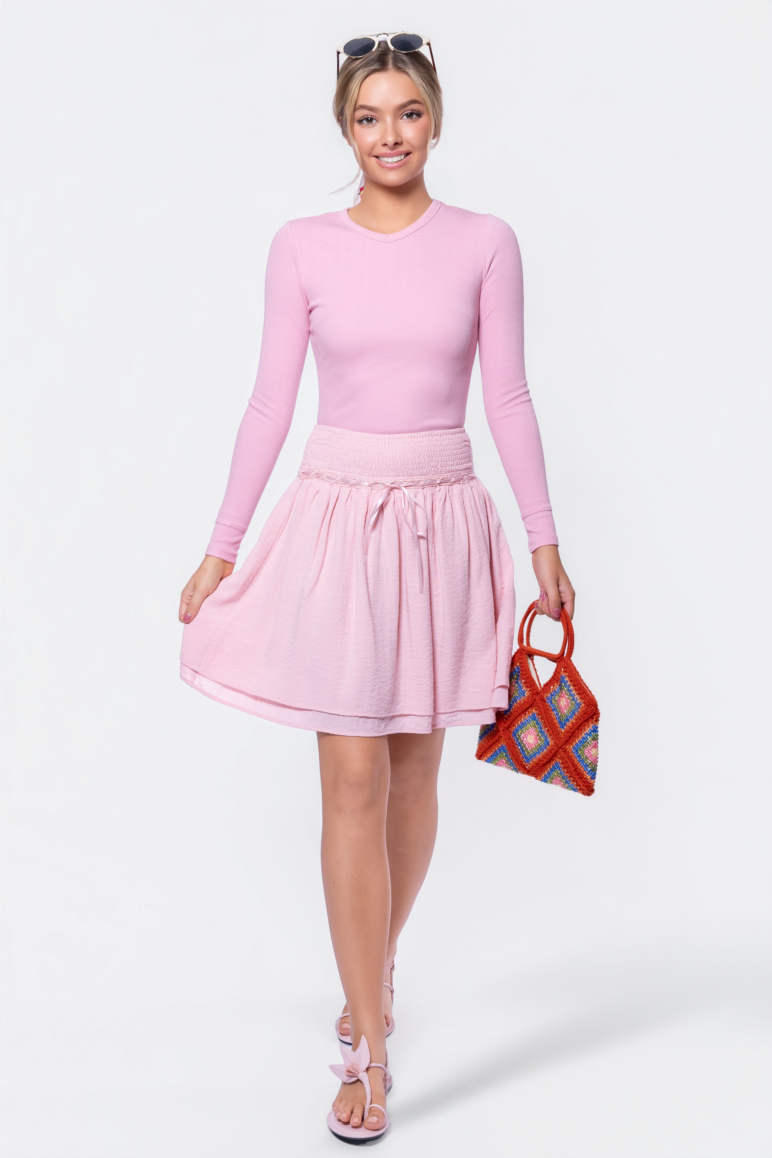 Rena Top (Light Pink)