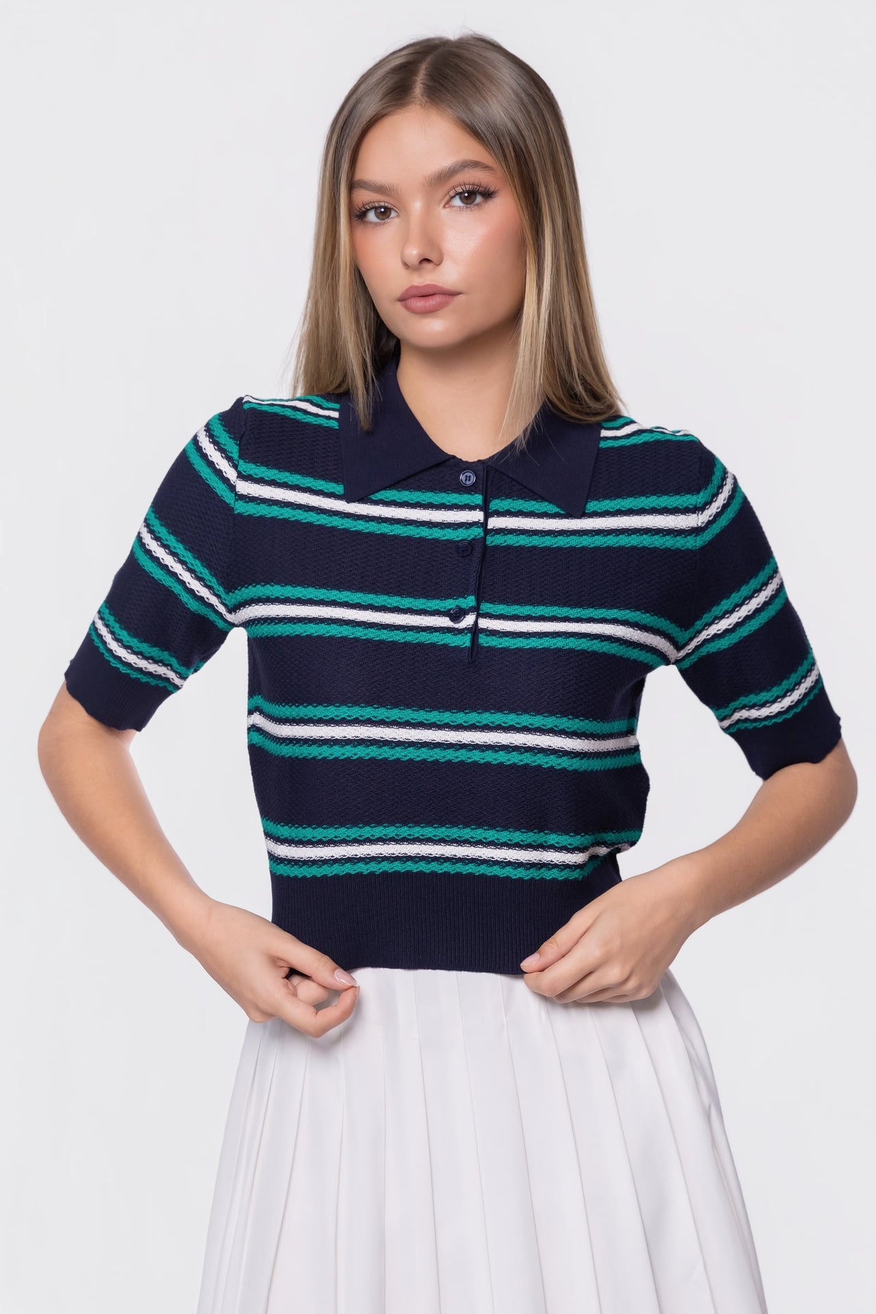 Brooklyn Top (Navy)
