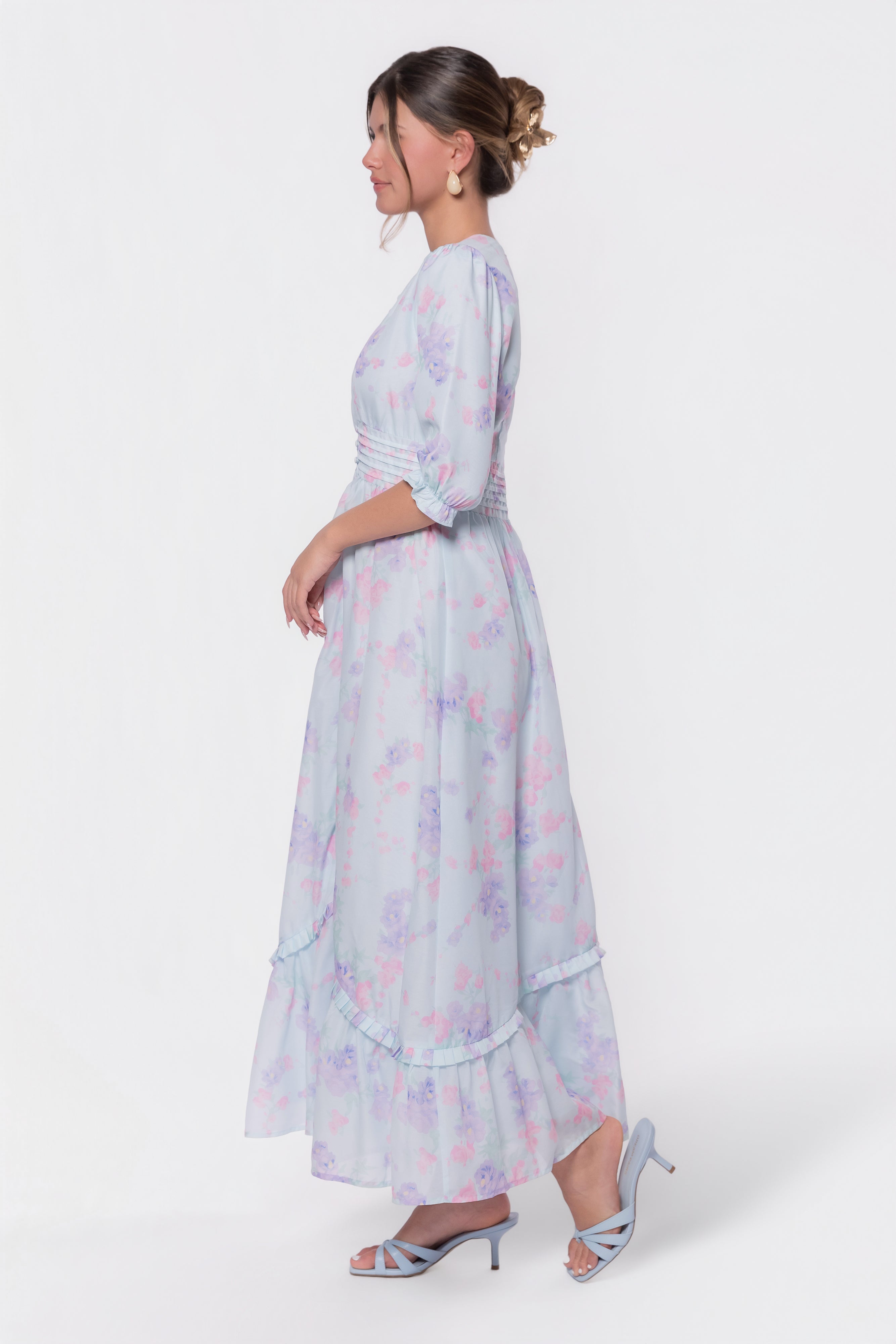 Amelia Dress (Light Blue)