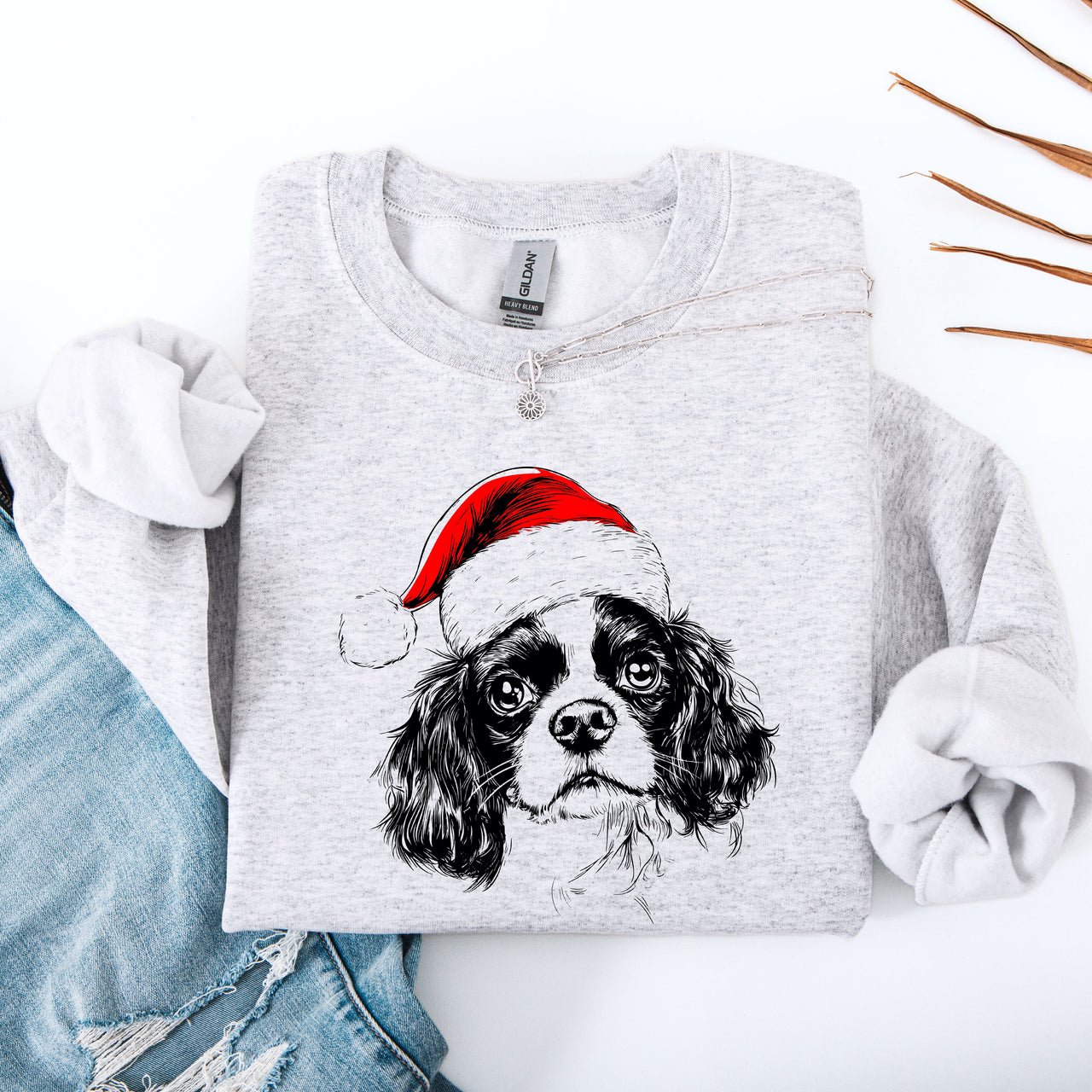 Cavalier King Charles Dog Lover Graphic For Devoted Pet Parents Premium Edition Sweatshirt