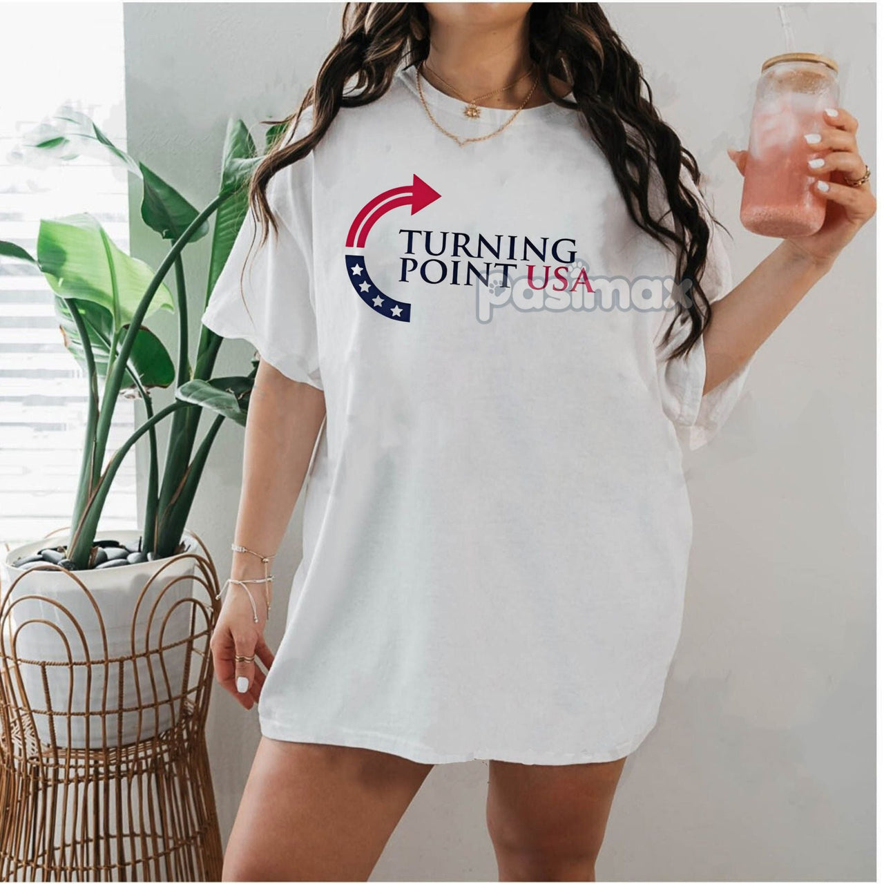 Charlie Kirk & Turning Point USA T-Shirt - Official TPUSA Apparel, Conservative Political Tee