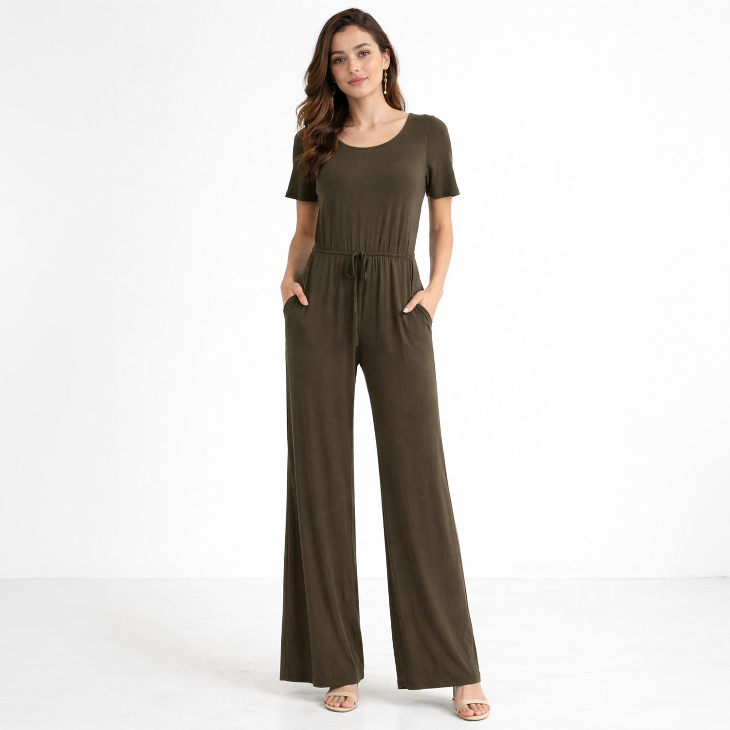 Women's Lounge Wide Leg Jumpsuit