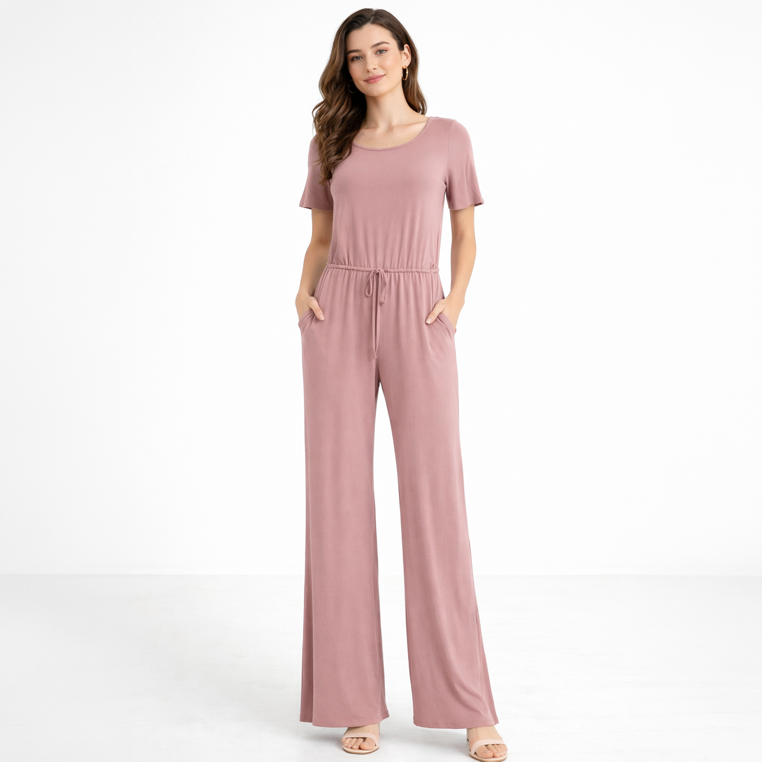 Women's Lounge Wide Leg Jumpsuit