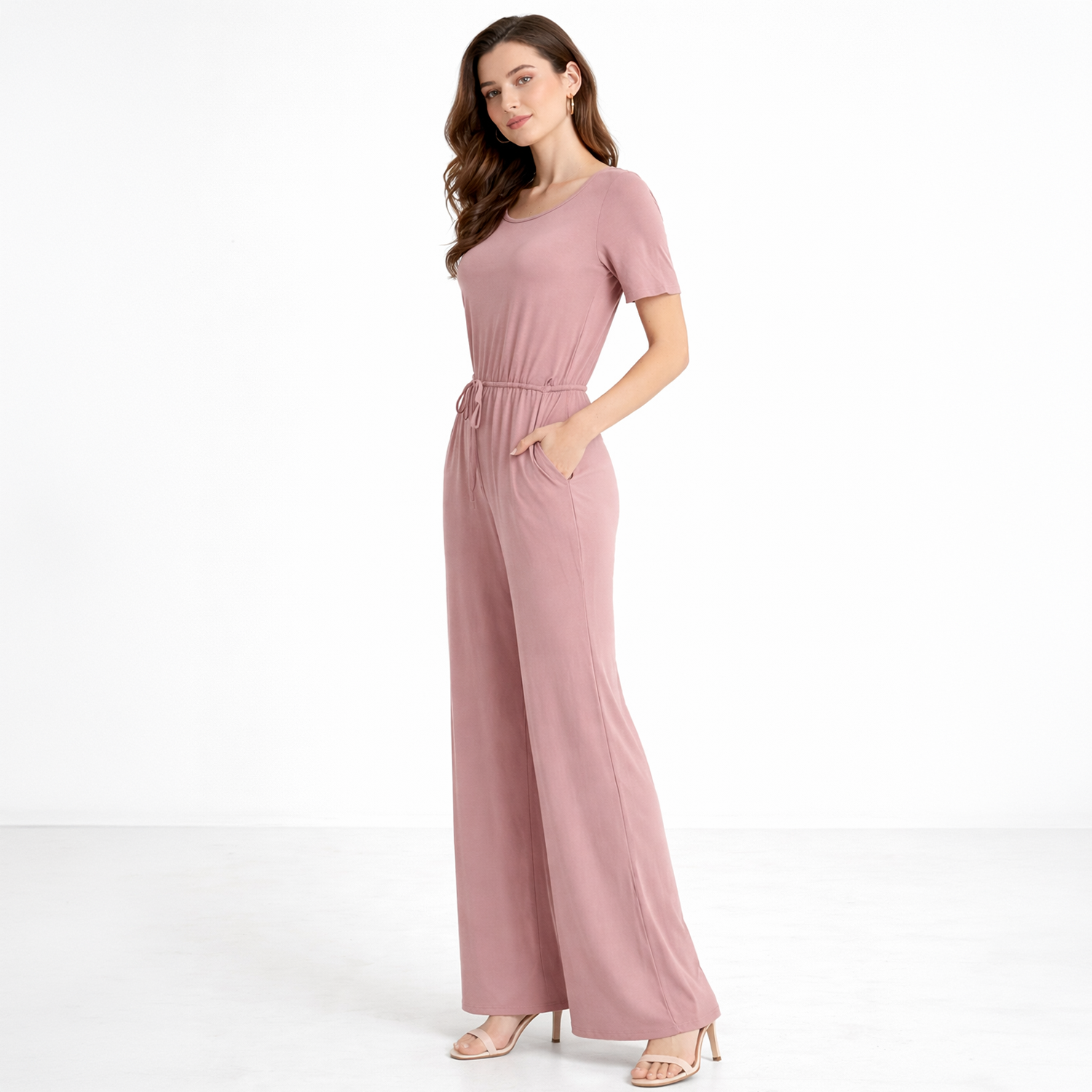 Women's Lounge Wide Leg Jumpsuit