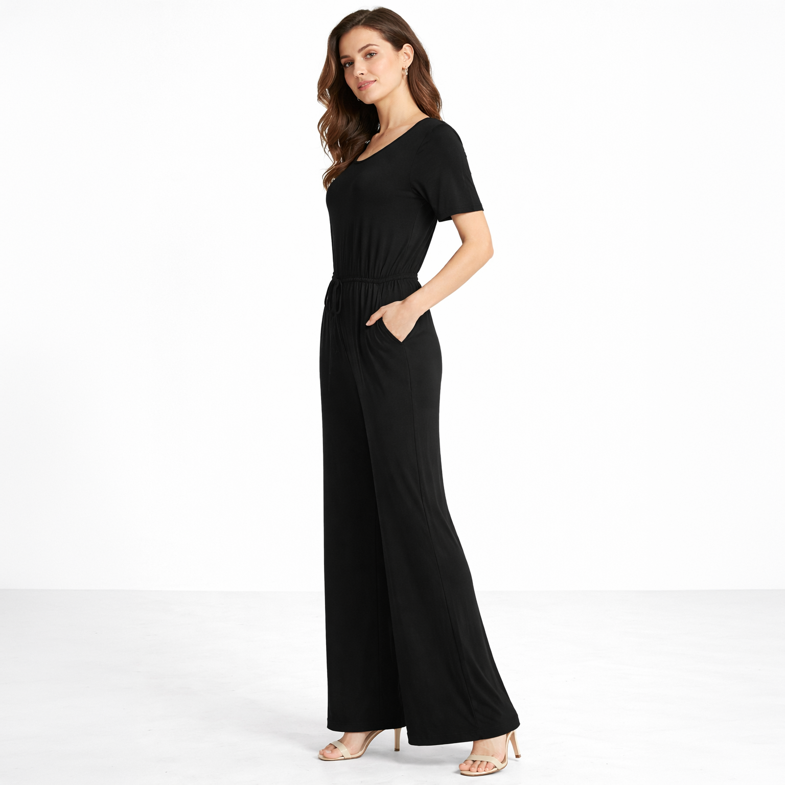 Women's Lounge Wide Leg Jumpsuit