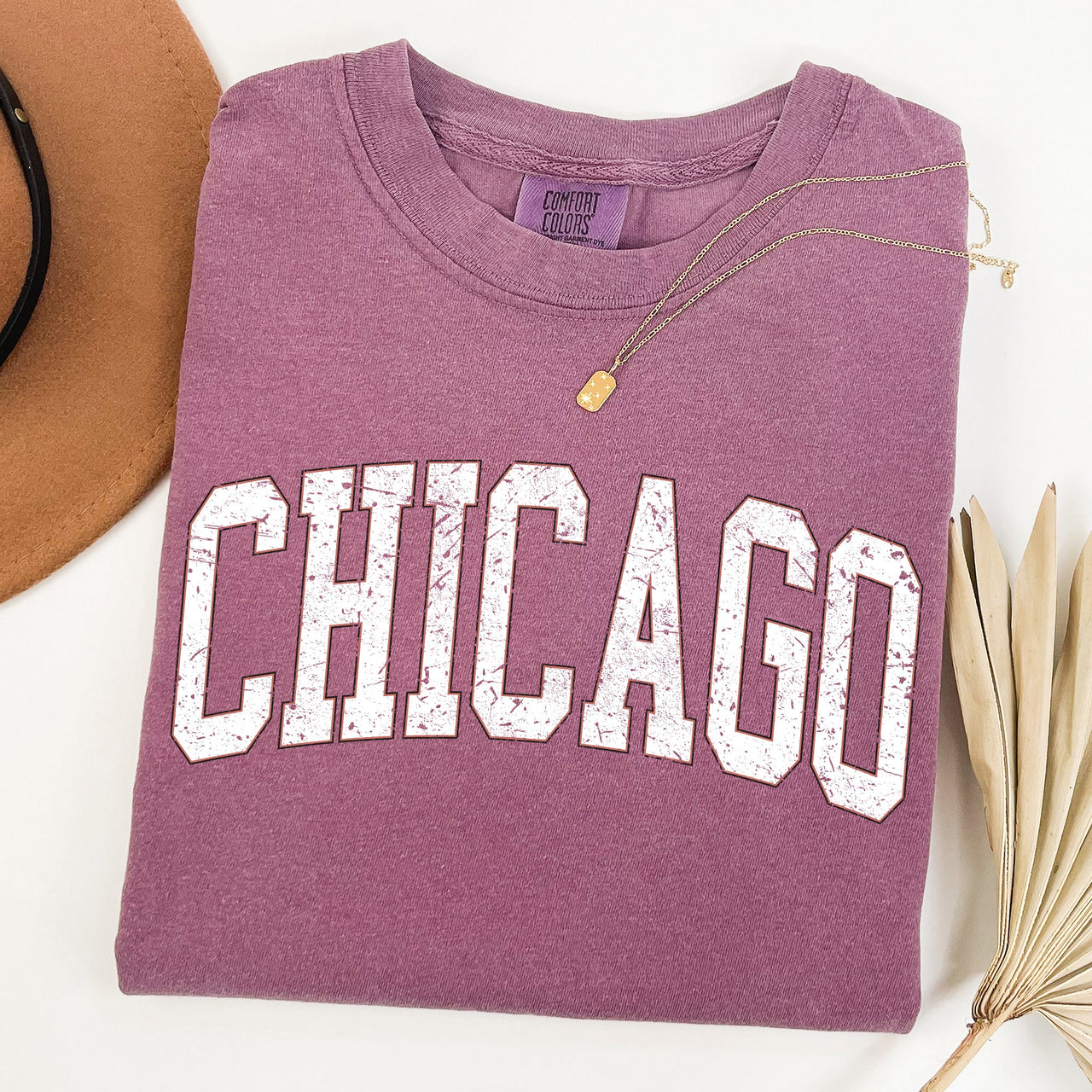 Chicago Football Big Game Touchdown Tailgate Party University College Comfort Colors Tee