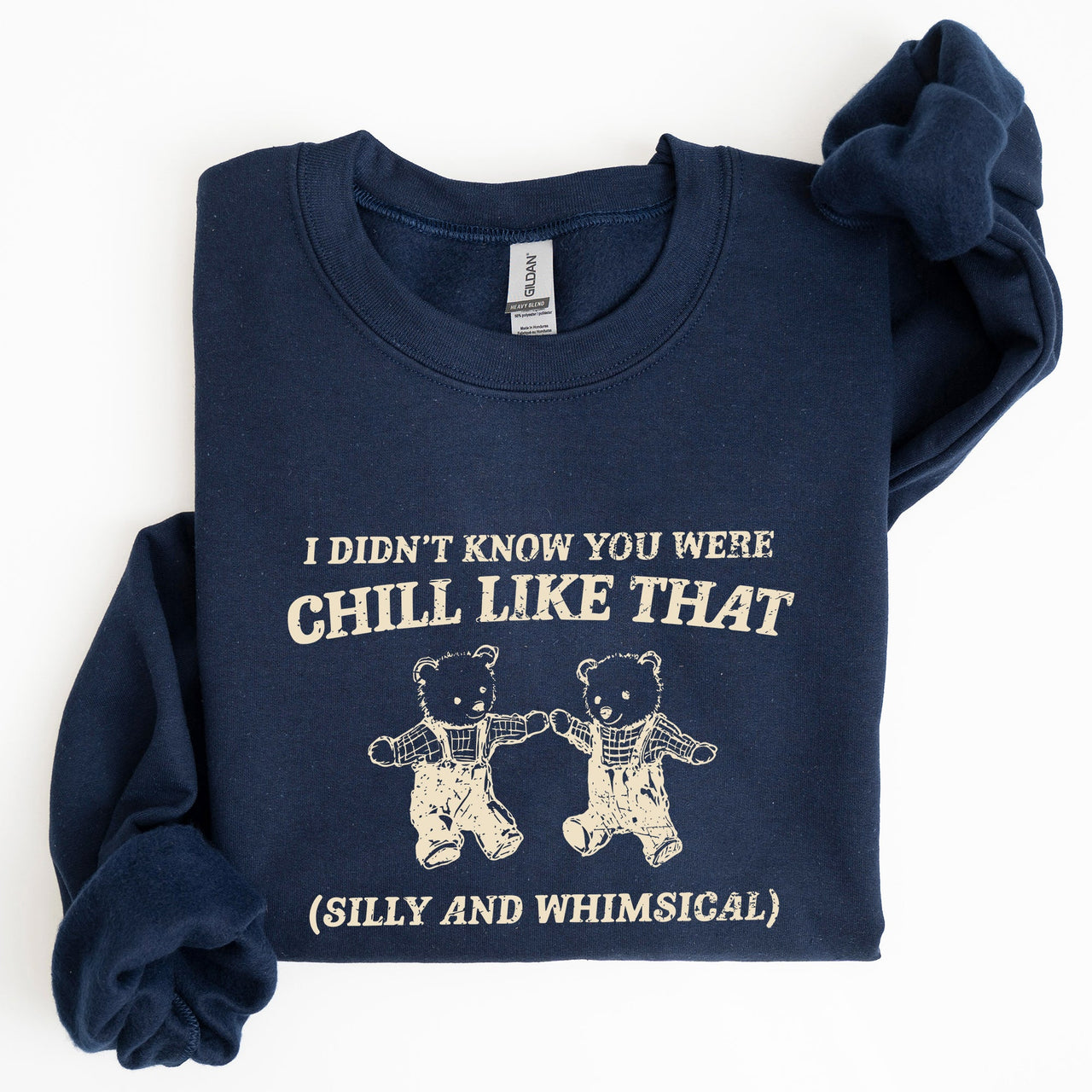Chill Bears Meme Aesthetic Funny Cozy Chill Vibes Edition Limited Release Sweatshirt