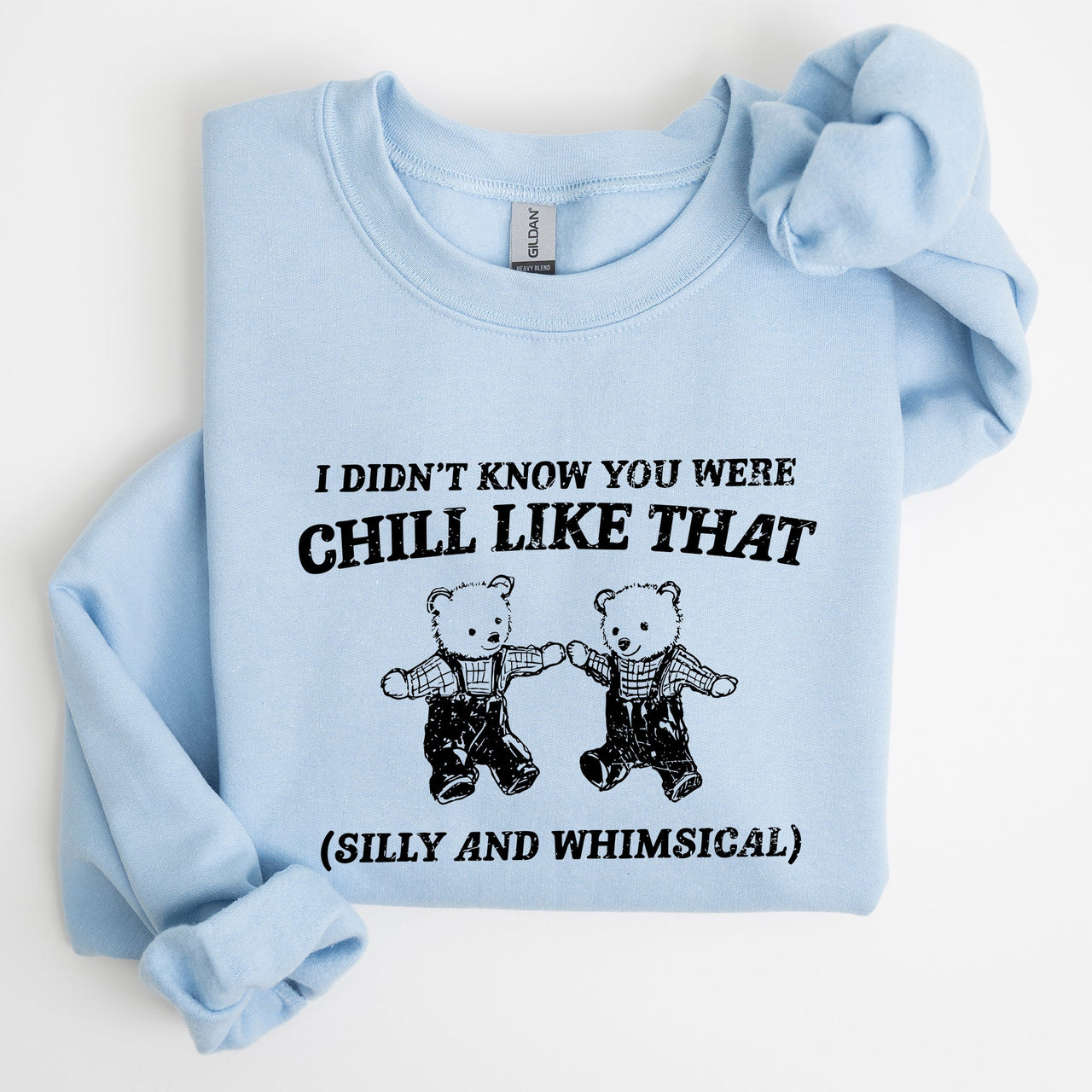 Chill Bears Meme Aesthetic Funny Cozy Chill Vibes Edition Limited Release Sweatshirt