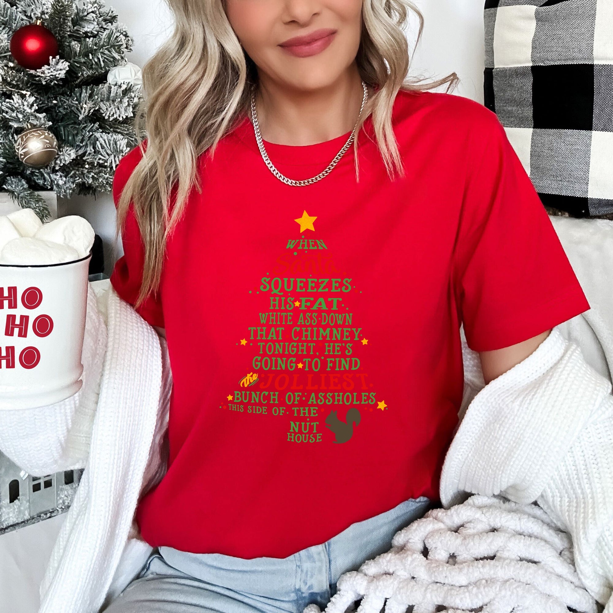 Iconic Christmas Vacation Griswold Quote Graphic Tee For Movie Fans And Holiday Decor Lovers